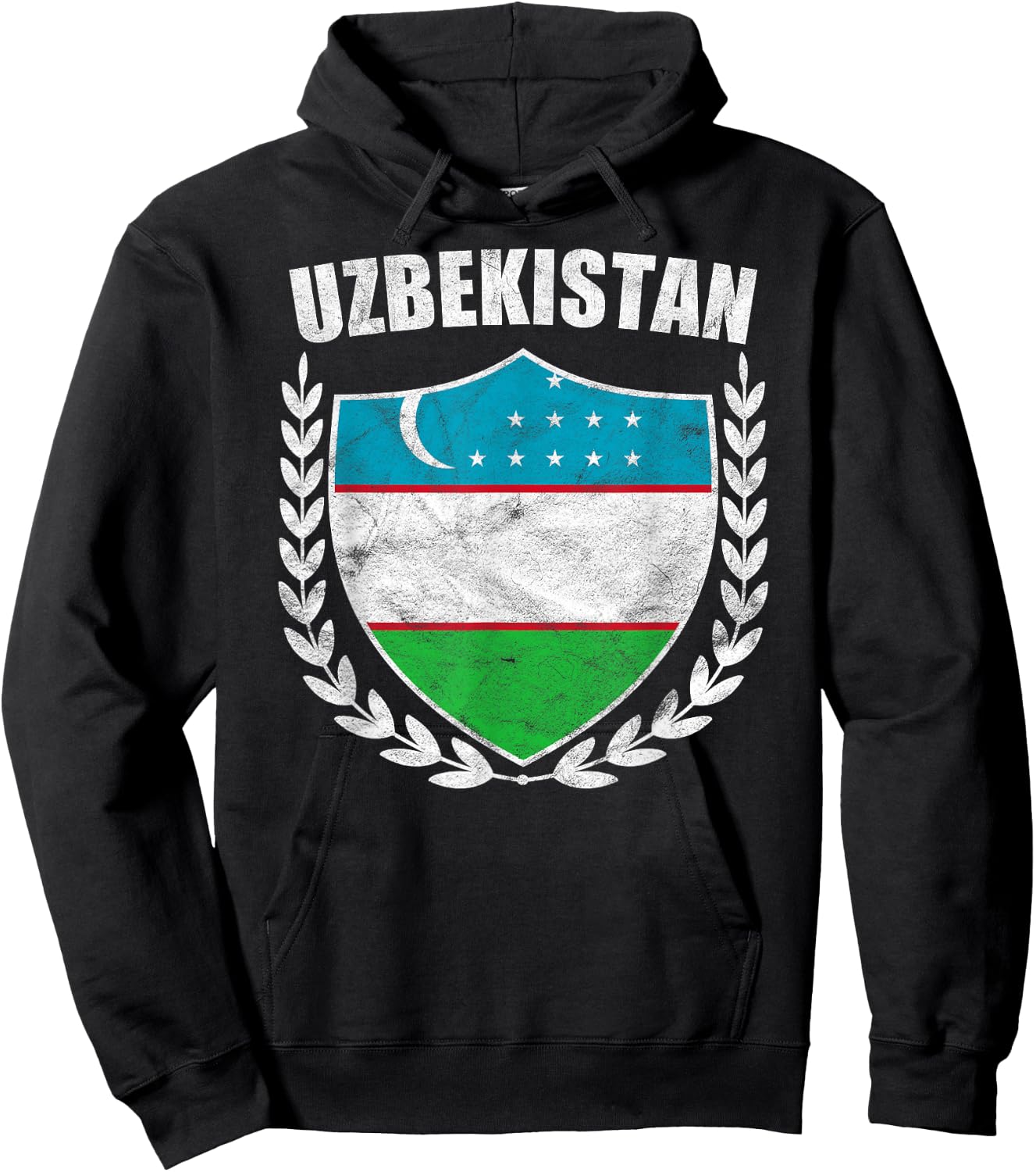 Uzbekistan Hoodie - Hoodie | Black