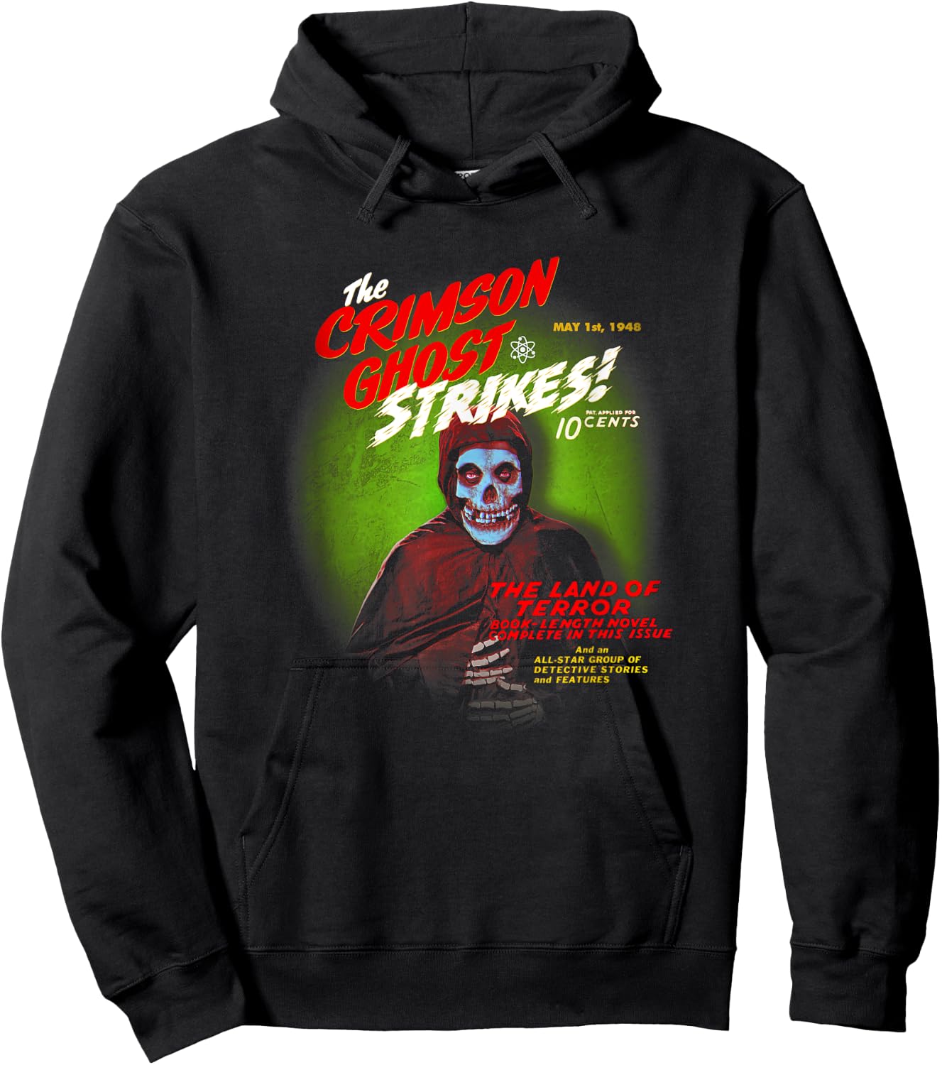 The Crimson Ghost Strikes! Hoodie - Hoodie | Black