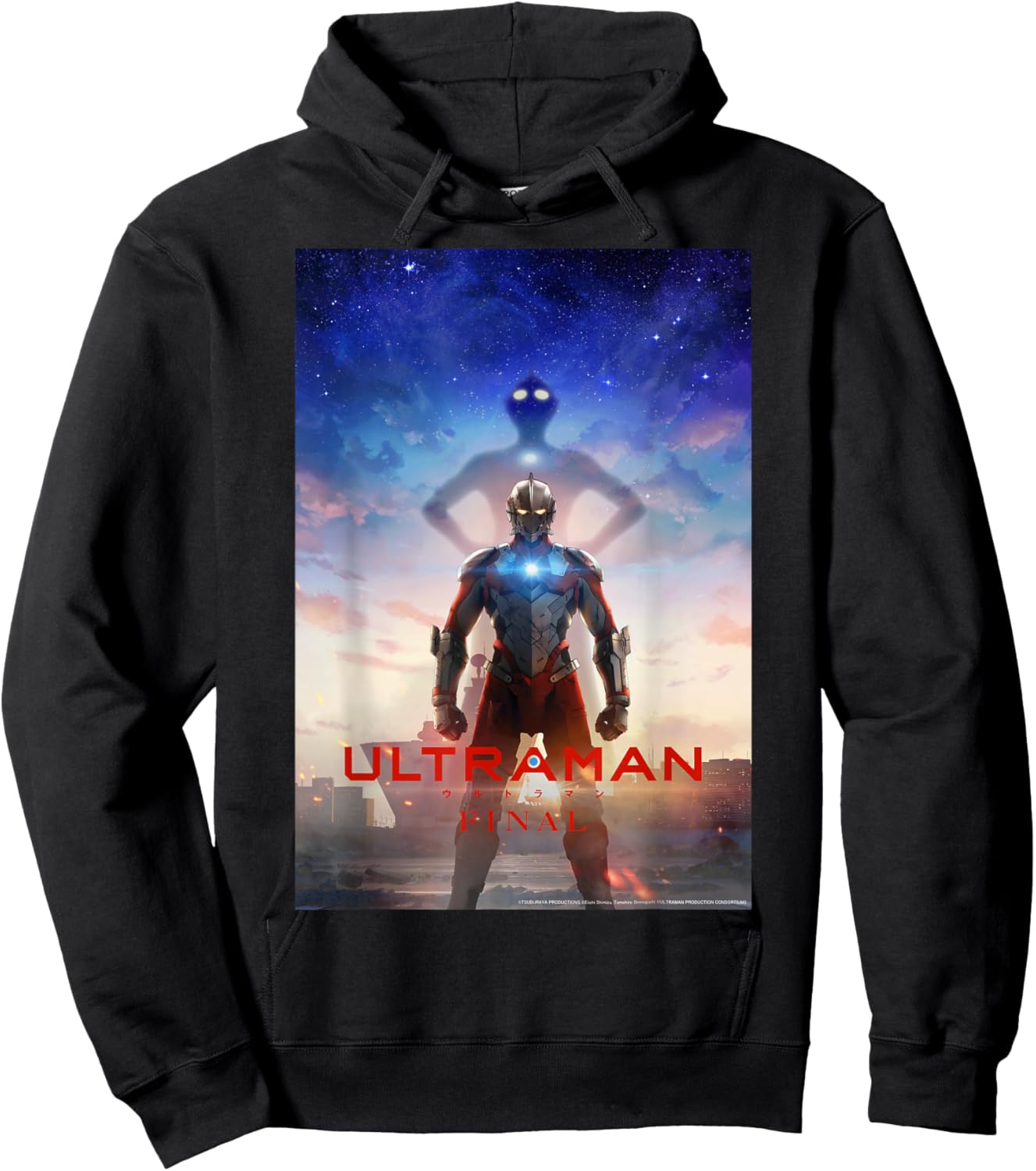 ULTRAMAN Final Season Poster A Hoodie - Hoodie | Black