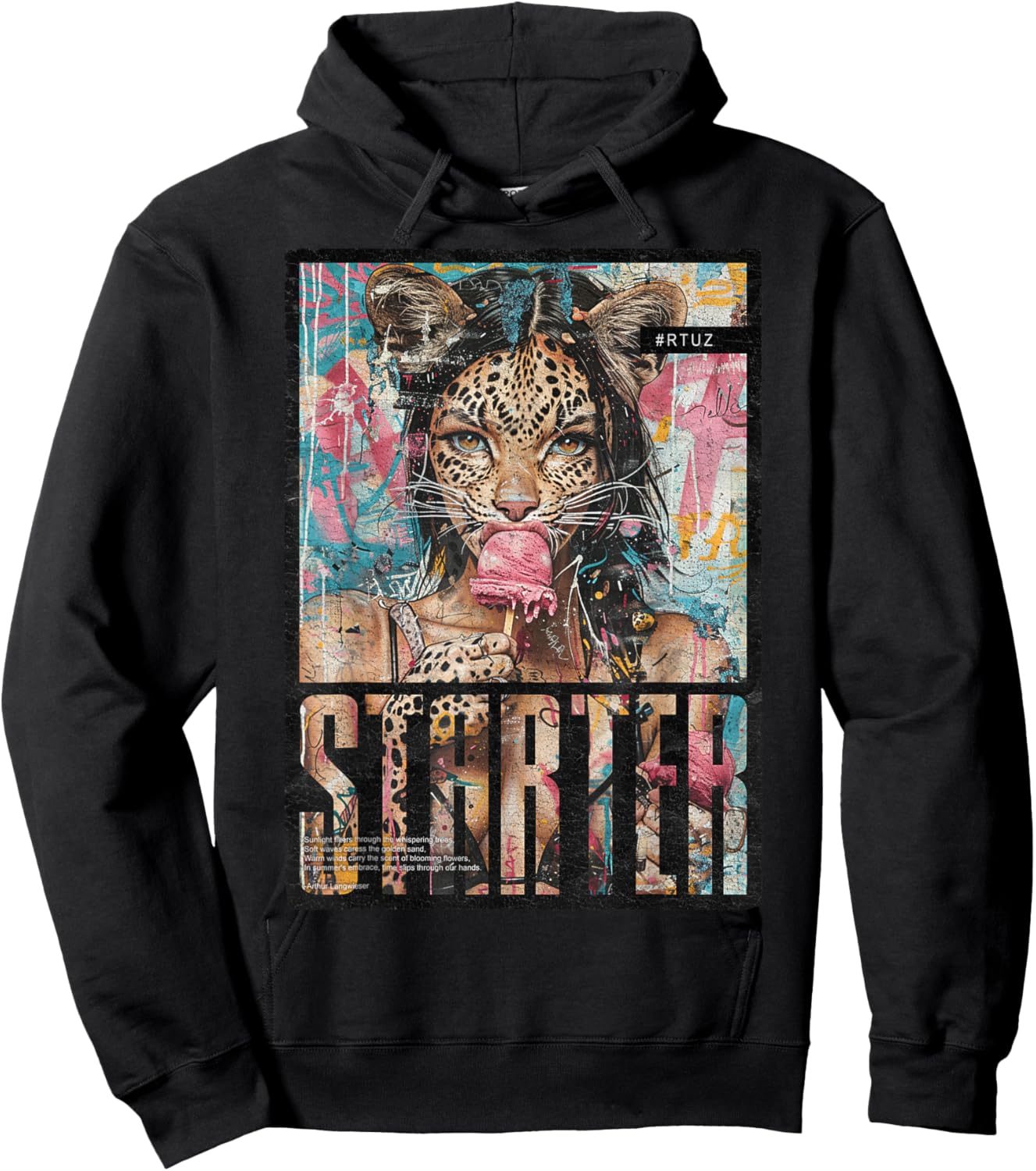 Vintage Girl Magazin Cover Pin-up Schwarz S Retro Pin-up Adults Party Grafik Hoodie - Hoodie | Black