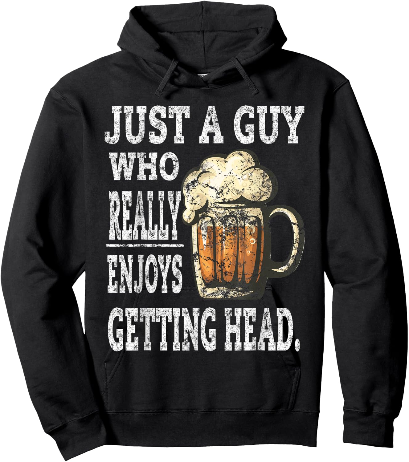 Dirty beer drinking T shirts Adult Humor Gift Hoodie - Hoodie | Black