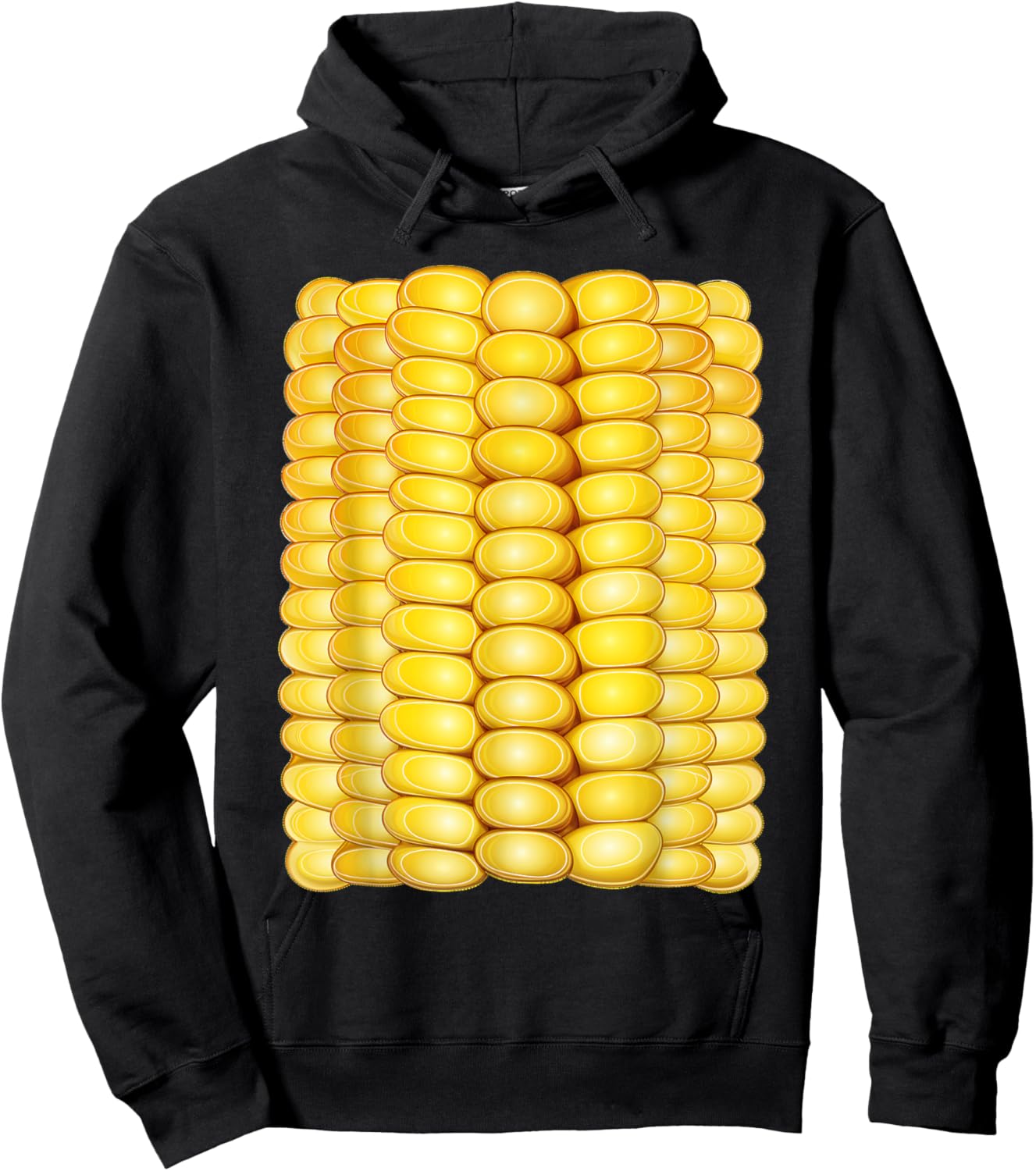 Corn on the Cob Corn Cob Harvest Farm Food Hoodie - Hoodie | Black