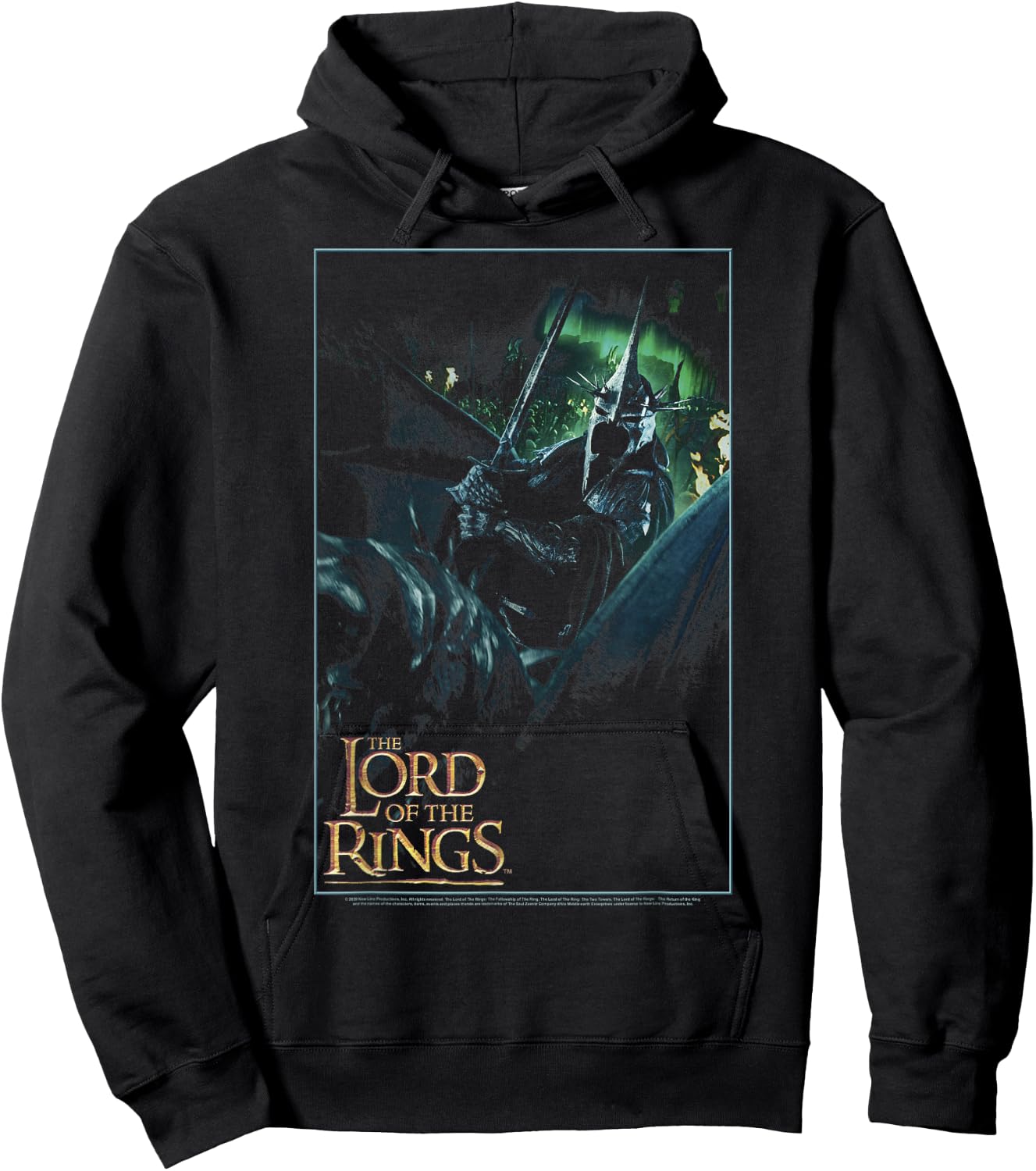 The Lord Of The Rings Witch King Dark Poster Hoodie - Hoodie | Black