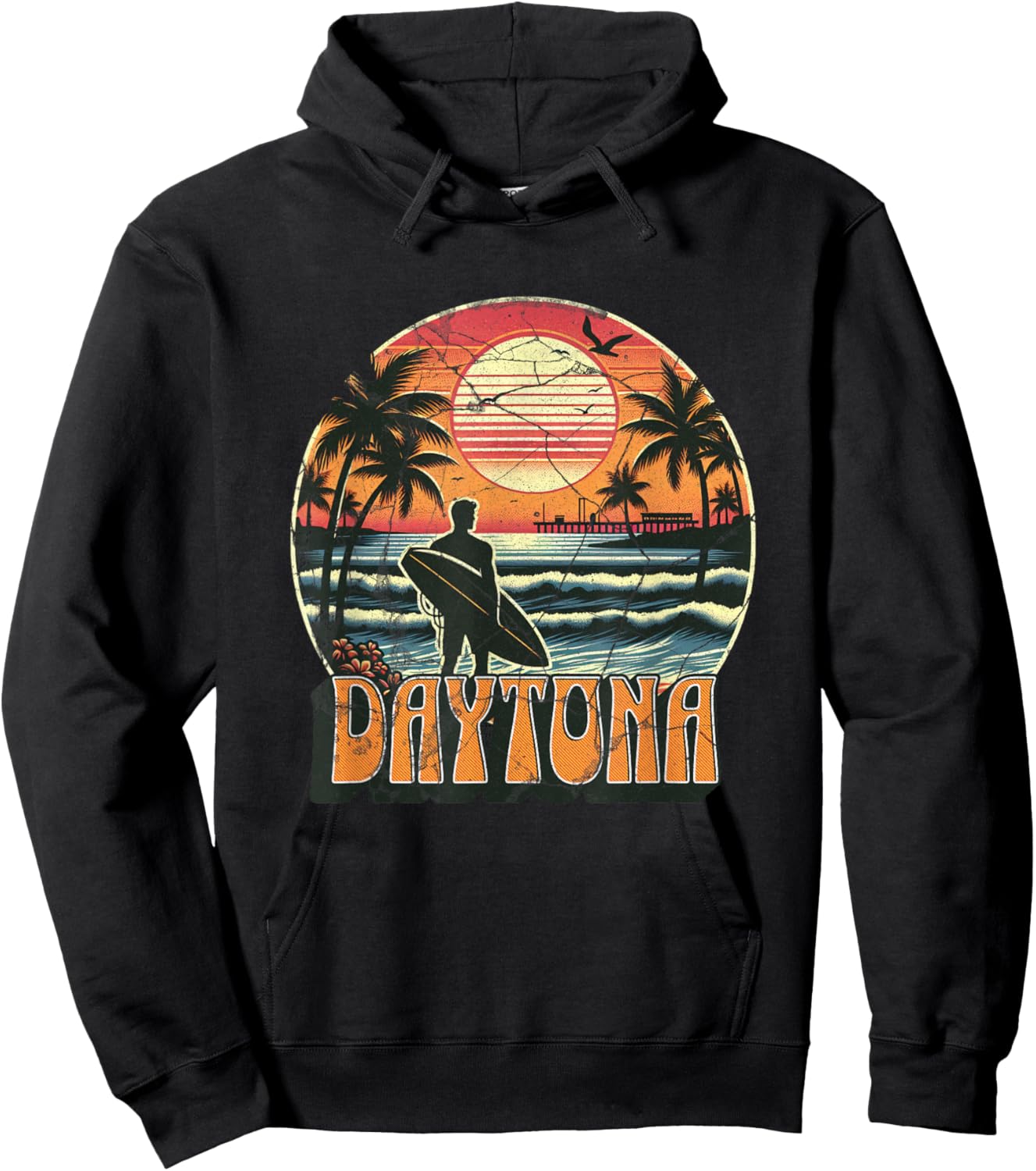 Daytona Beach Hoodie - Hoodie | Black