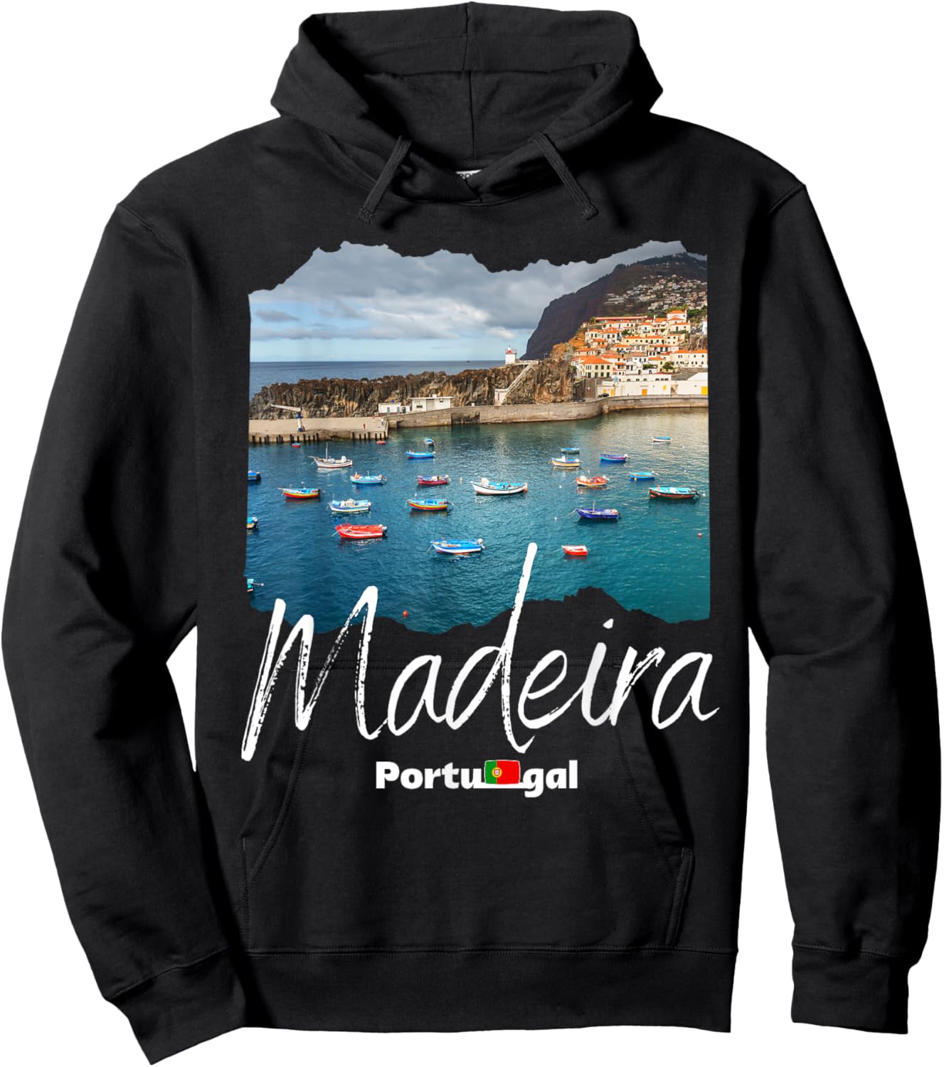 Madeira Souvenir Madeira Portugal Hoodie - Hoodie | Black