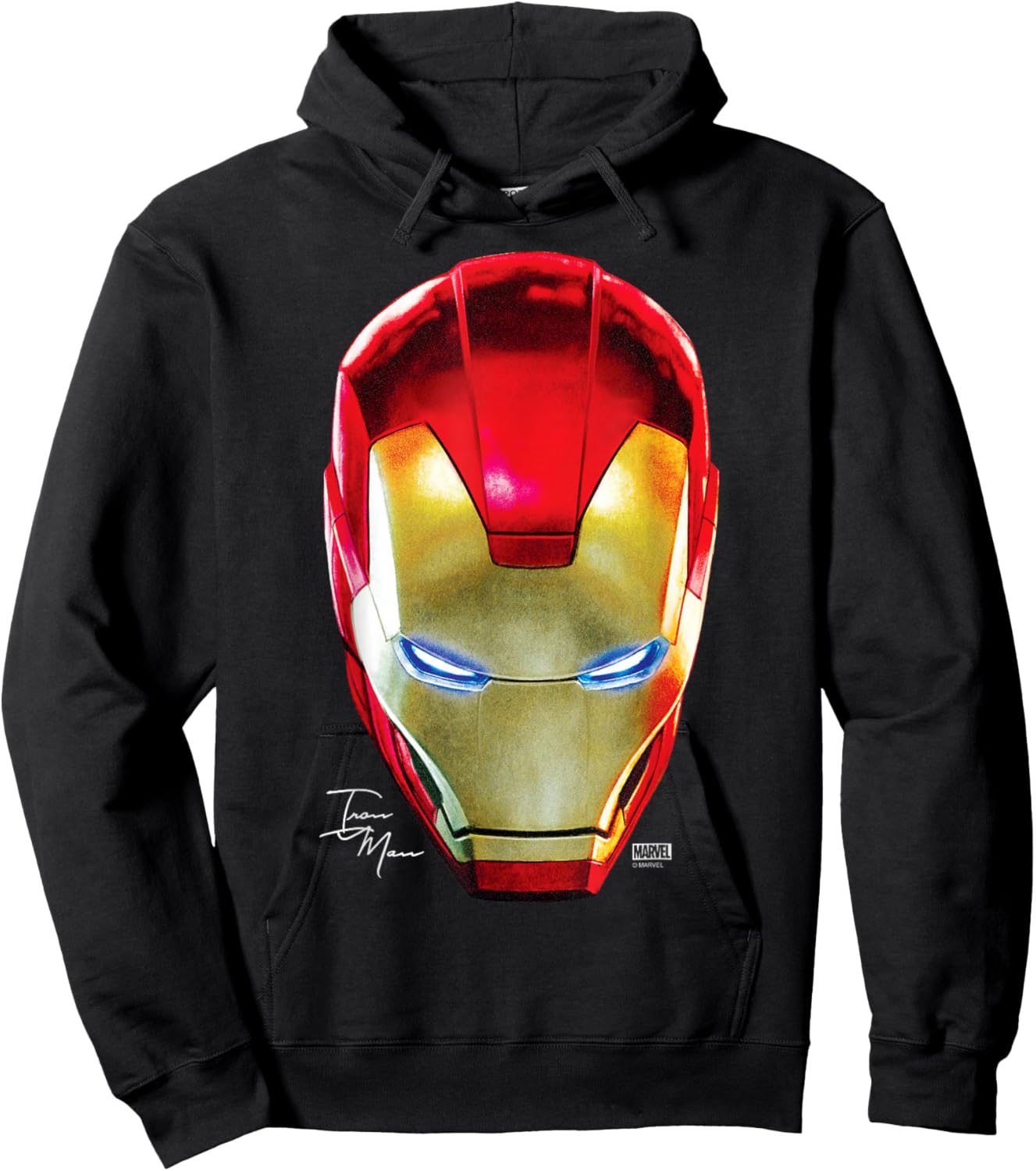 Iron Man - Portrait Hoodie - Hoodie | Black