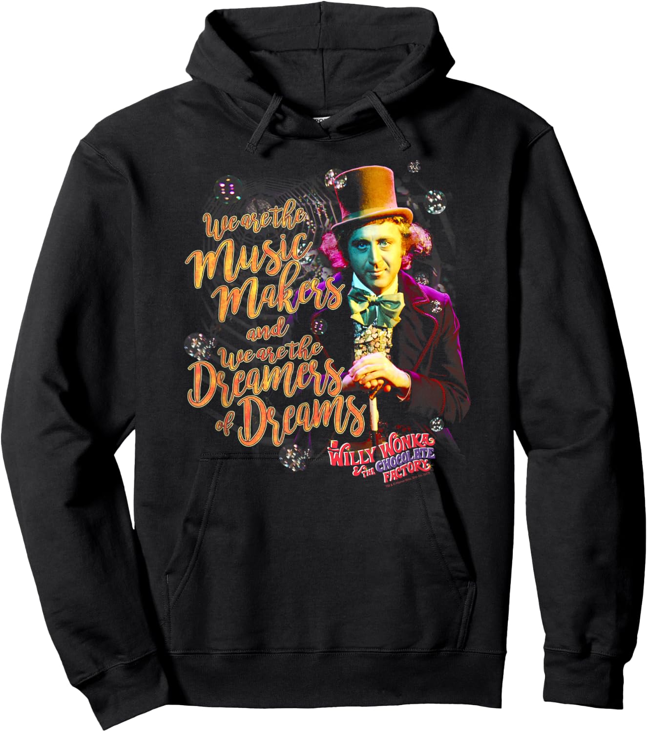 Willy Wonka Music Makers Hoodie - Hoodie | Black