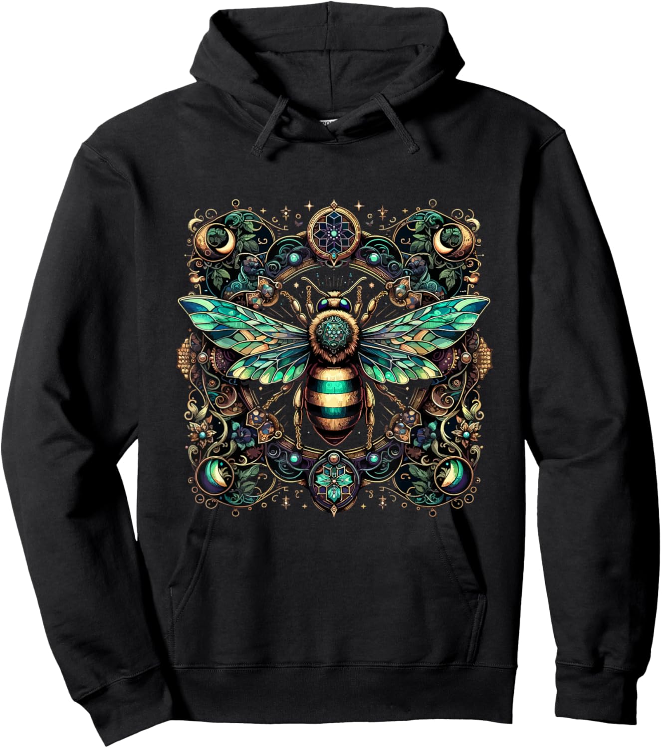 Fantasy Bee Beekeeper Beekeeping Hive Cute Bees Hoodie - Hoodie | Black