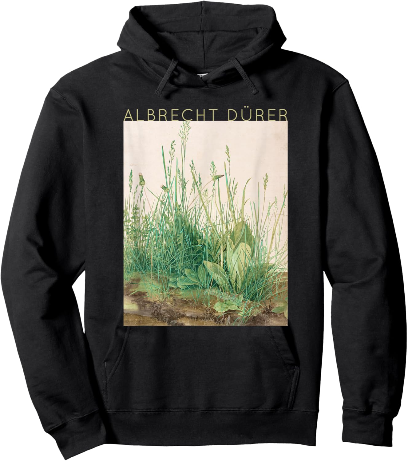 Albrecht Dürer - Great Piece of Turf - Art for Artists Hoodie - Hoodie | Black
