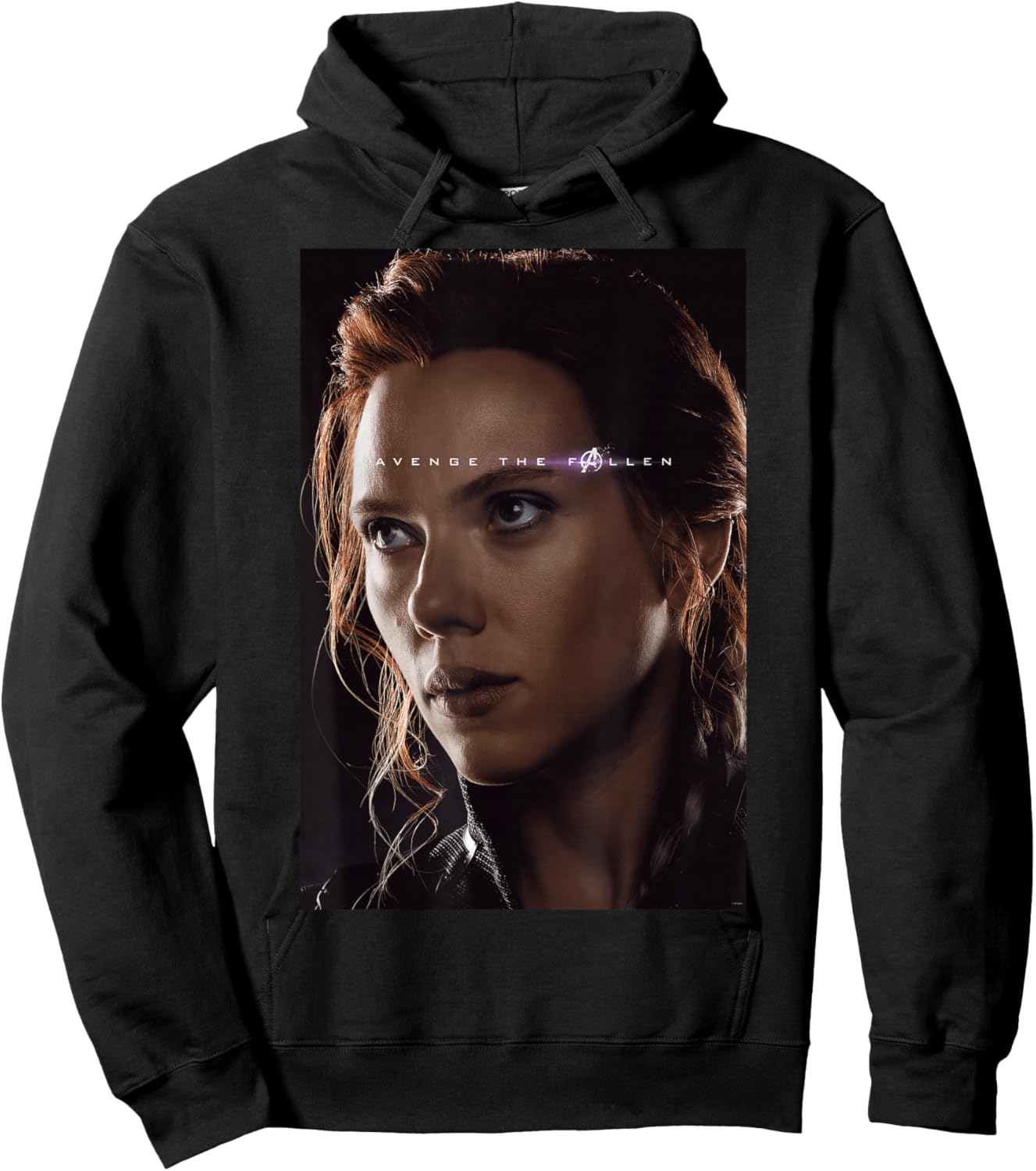 Marvel Avengers: Endgame Black Widow Poster Hoodie - Hoodie | Black