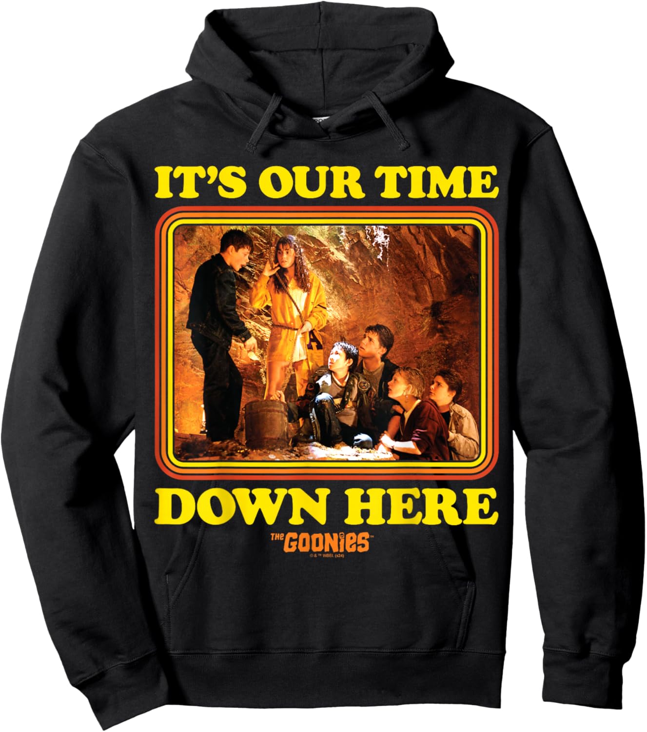 The Goonies - Mikey It's Our Time Down Here Hoodie - Hoodie | Black