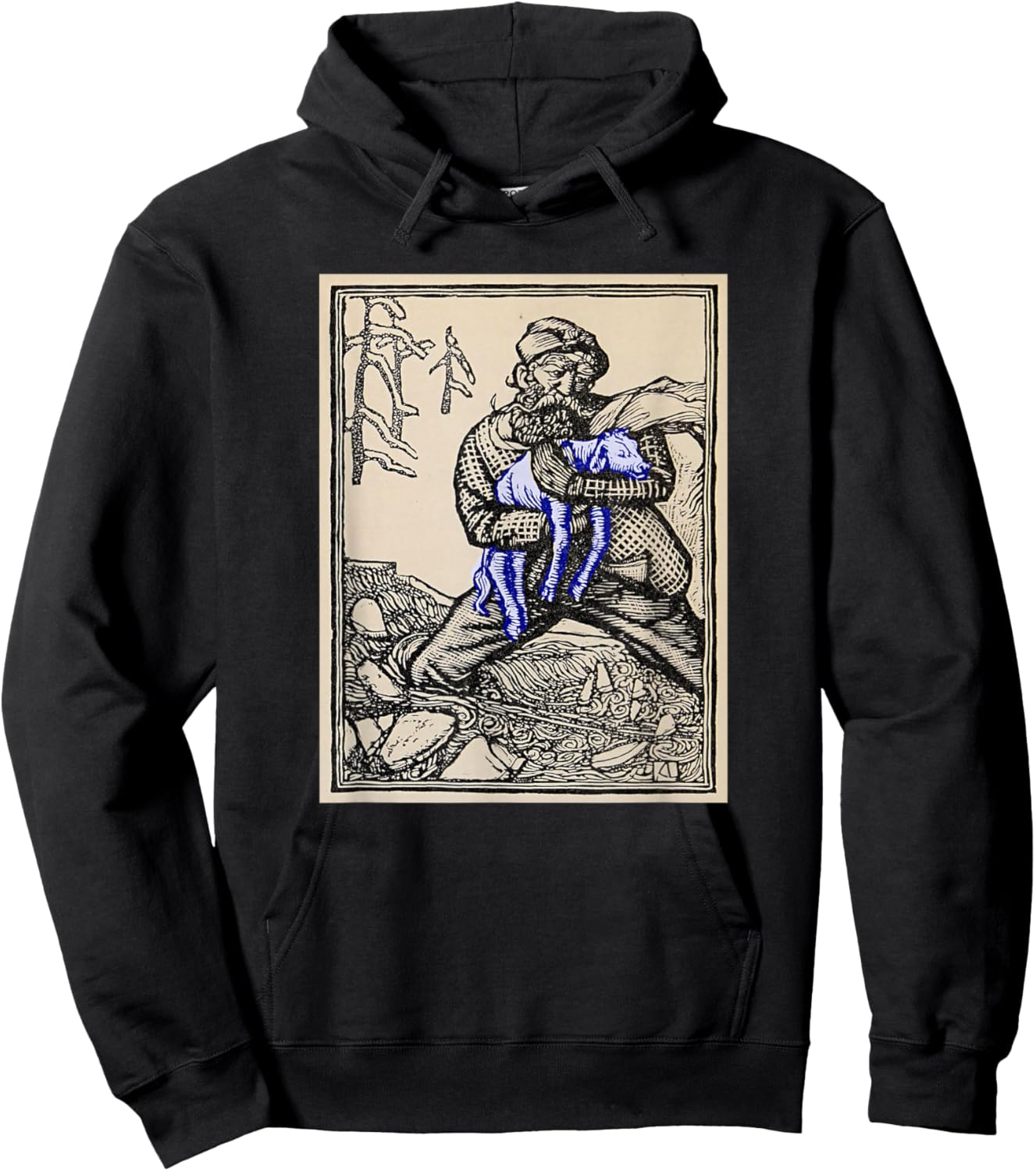 Babe The Blue Ox Hoodie - Hoodie | Black
