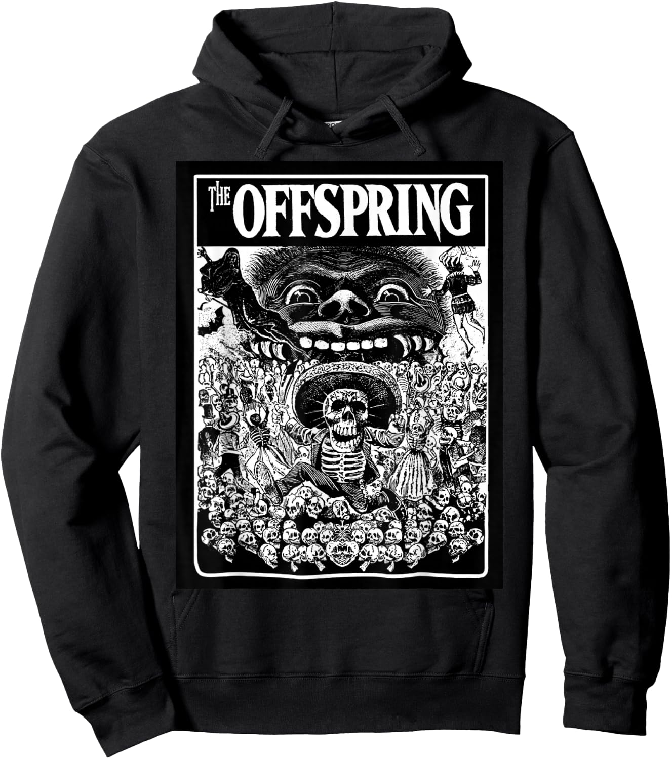 The Offspring Official Crowd Logo Hoodie - Hoodie | Black