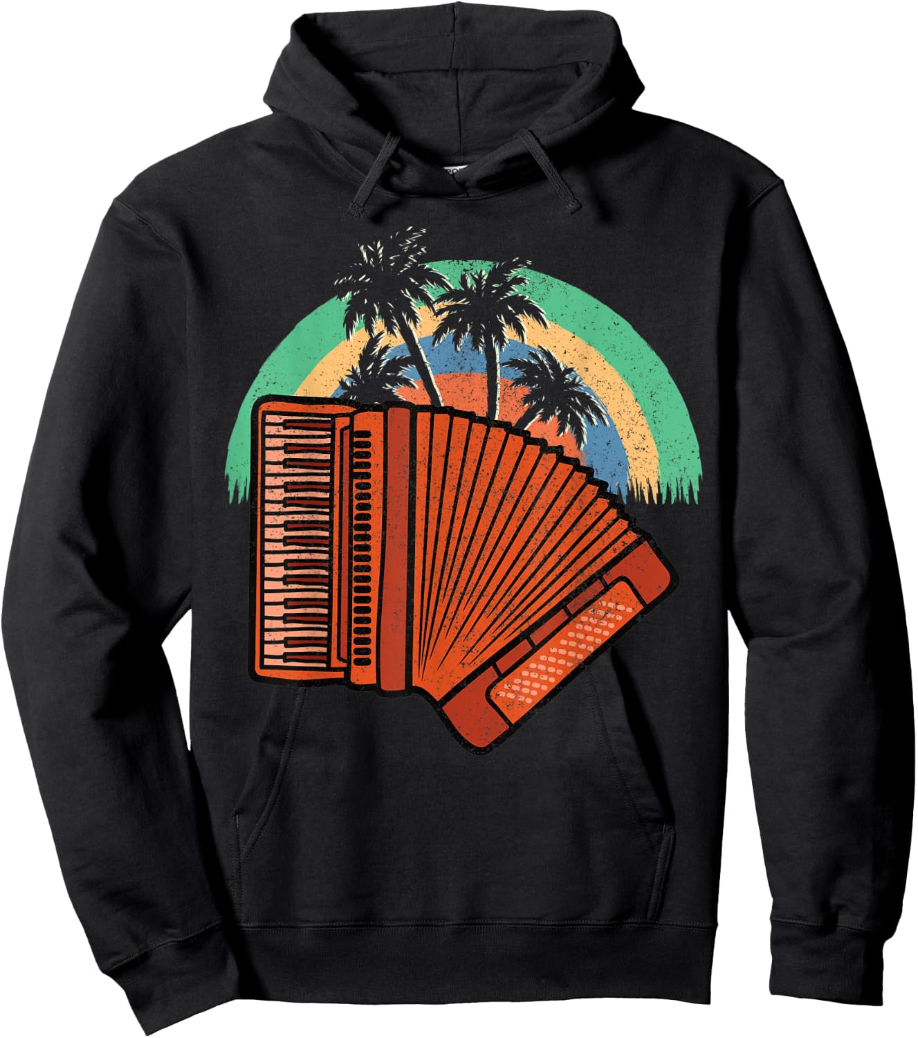 Accordionists Accordionist Accordion Hoodie - Hoodie | Black