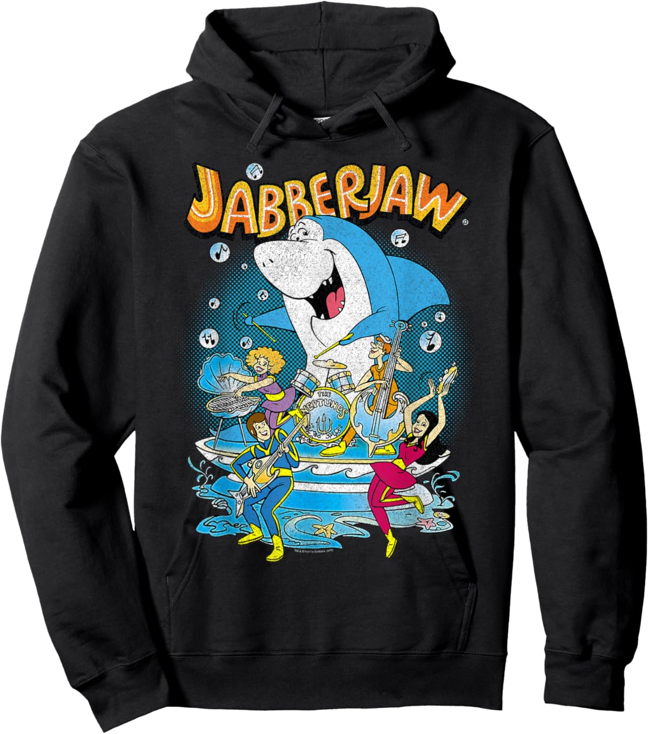 Jabberjaw and The Neptunes Hoodie - Hoodie | Black