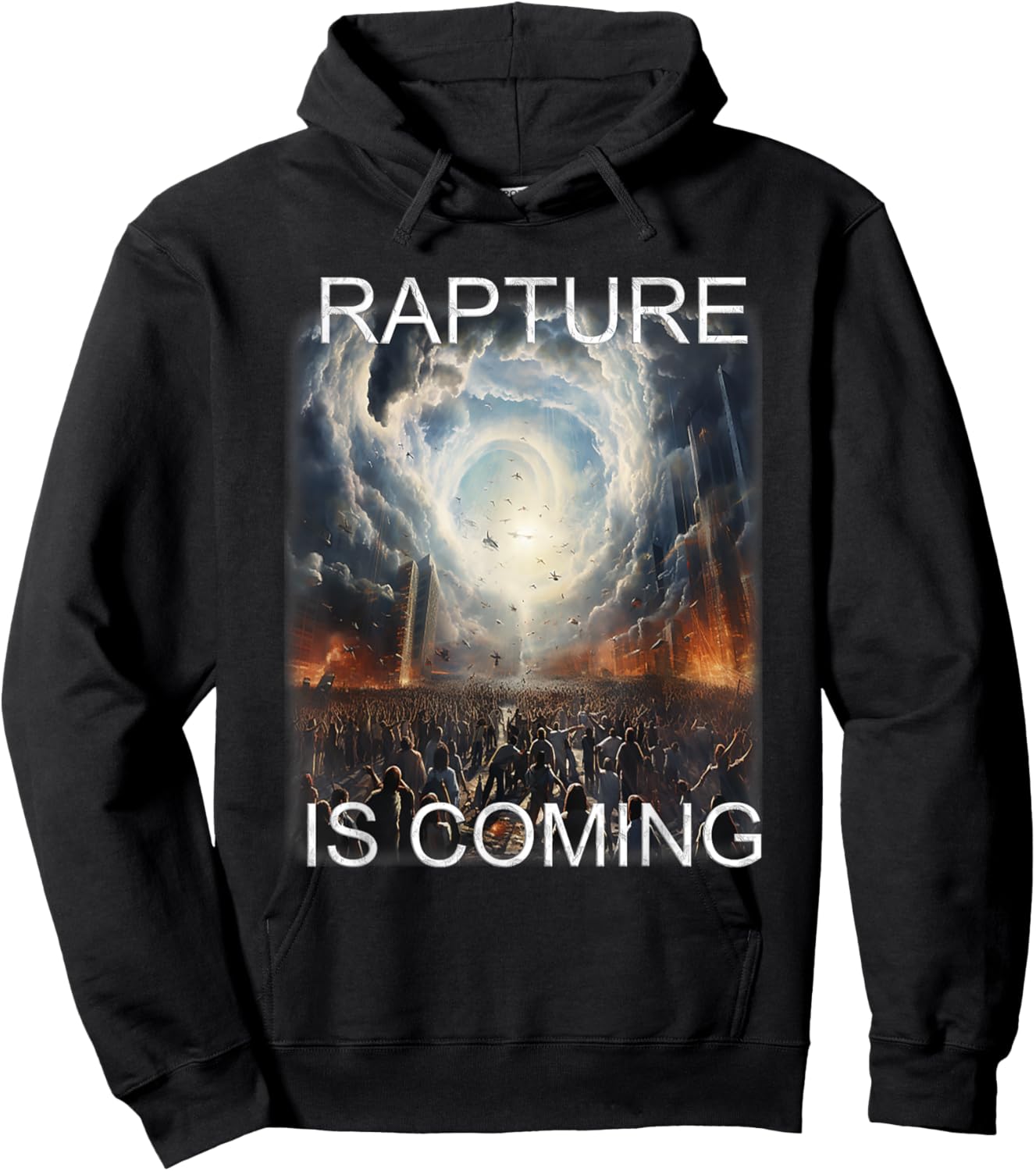 Rapture is Coming Hoodie - Hoodie | Black