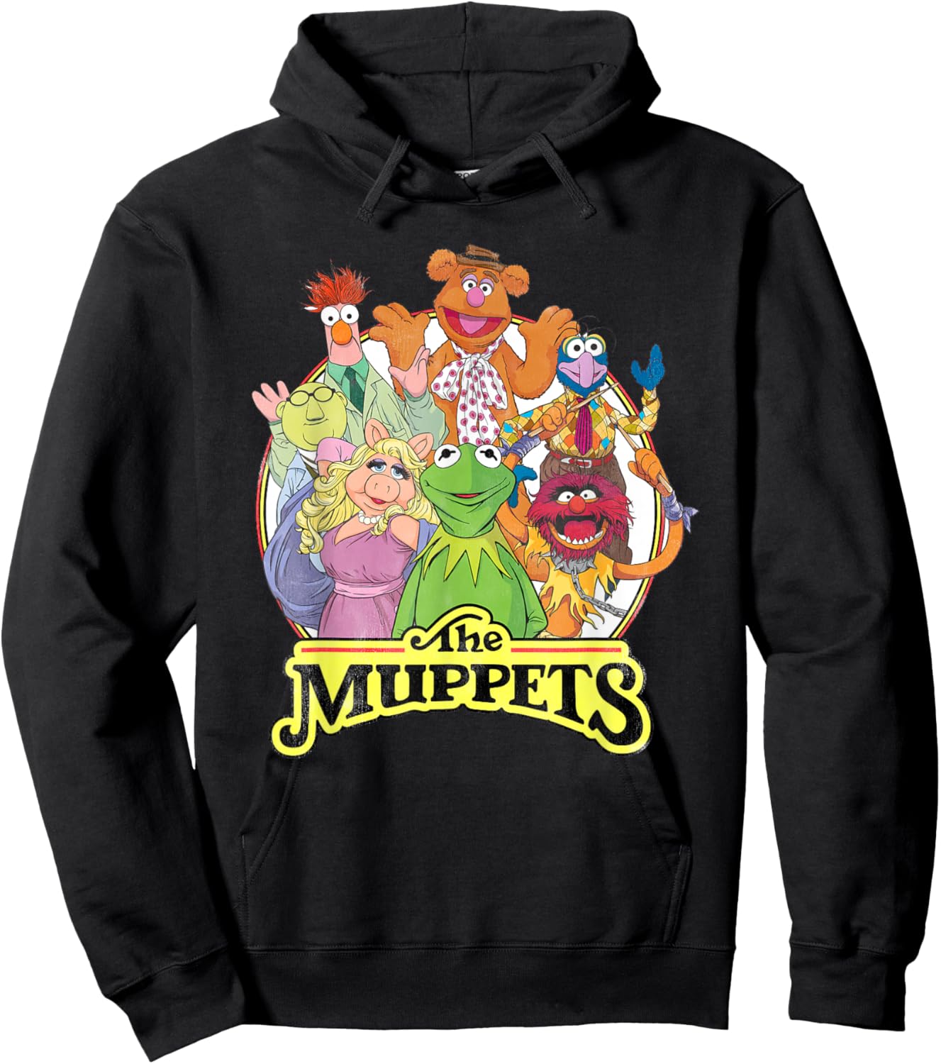 The Muppets Show Characters Hoodie - Hoodie | Black