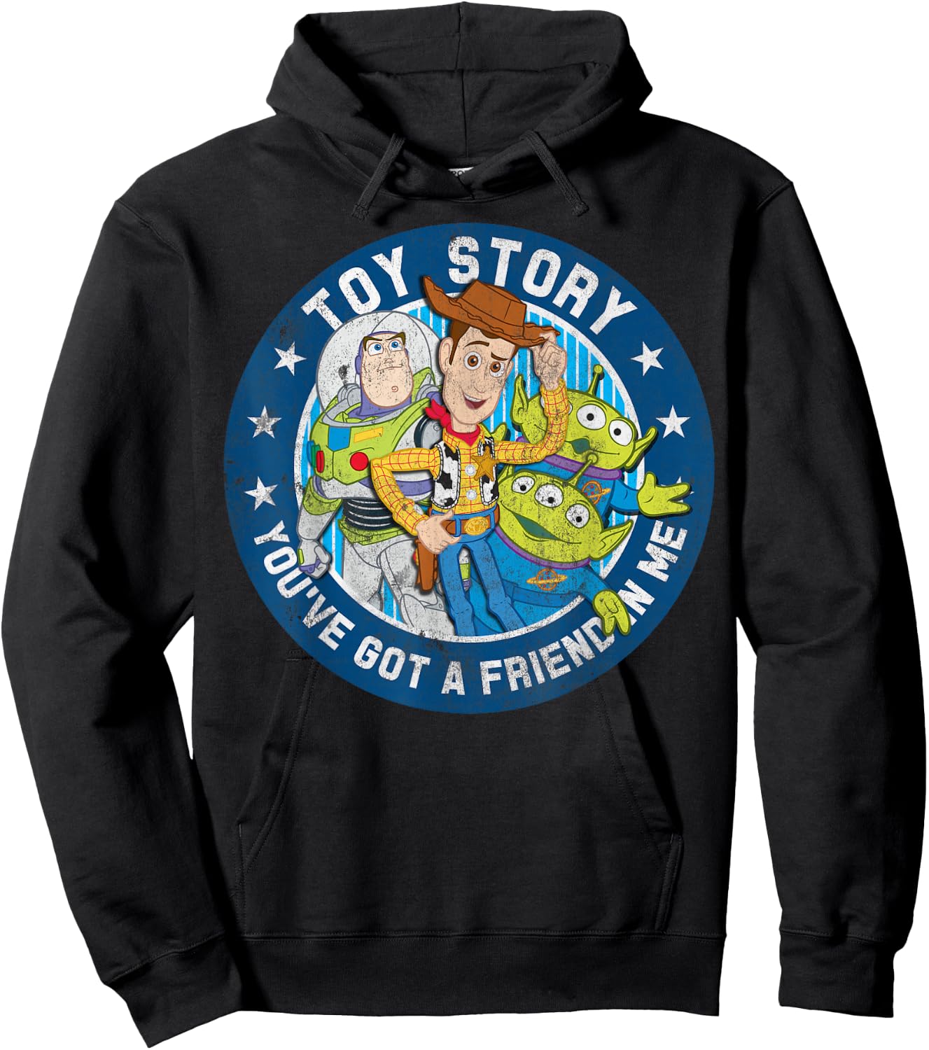 Disney Pixar Toy Story You've Got A Friend In Me Hoodie - Hoodie | Black