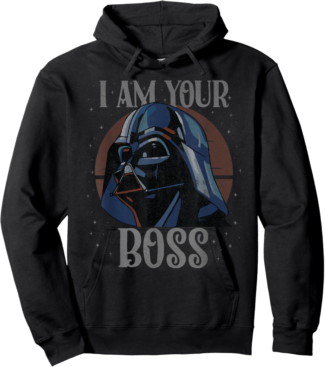 Star Wars Darth Vader I Am Your Boss Retro Quote Funny Gift Hoodie - Hoodie | Black