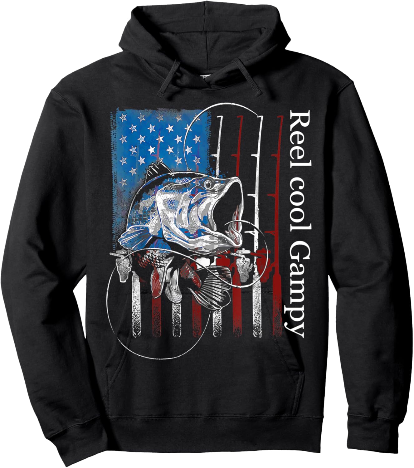Reel cool Reel cool Gampy Hoodie - Hoodie | Black