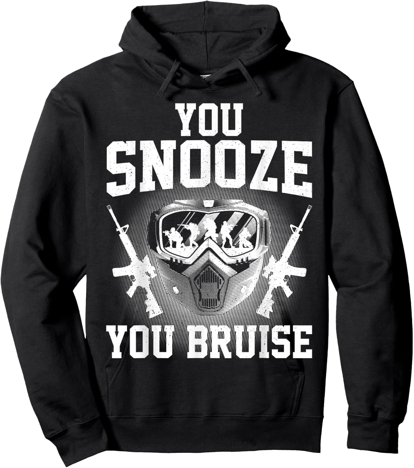 Funny Airsoft Art Women Airsoft Player Airsoft Gear Hoodie - Hoodie | Black