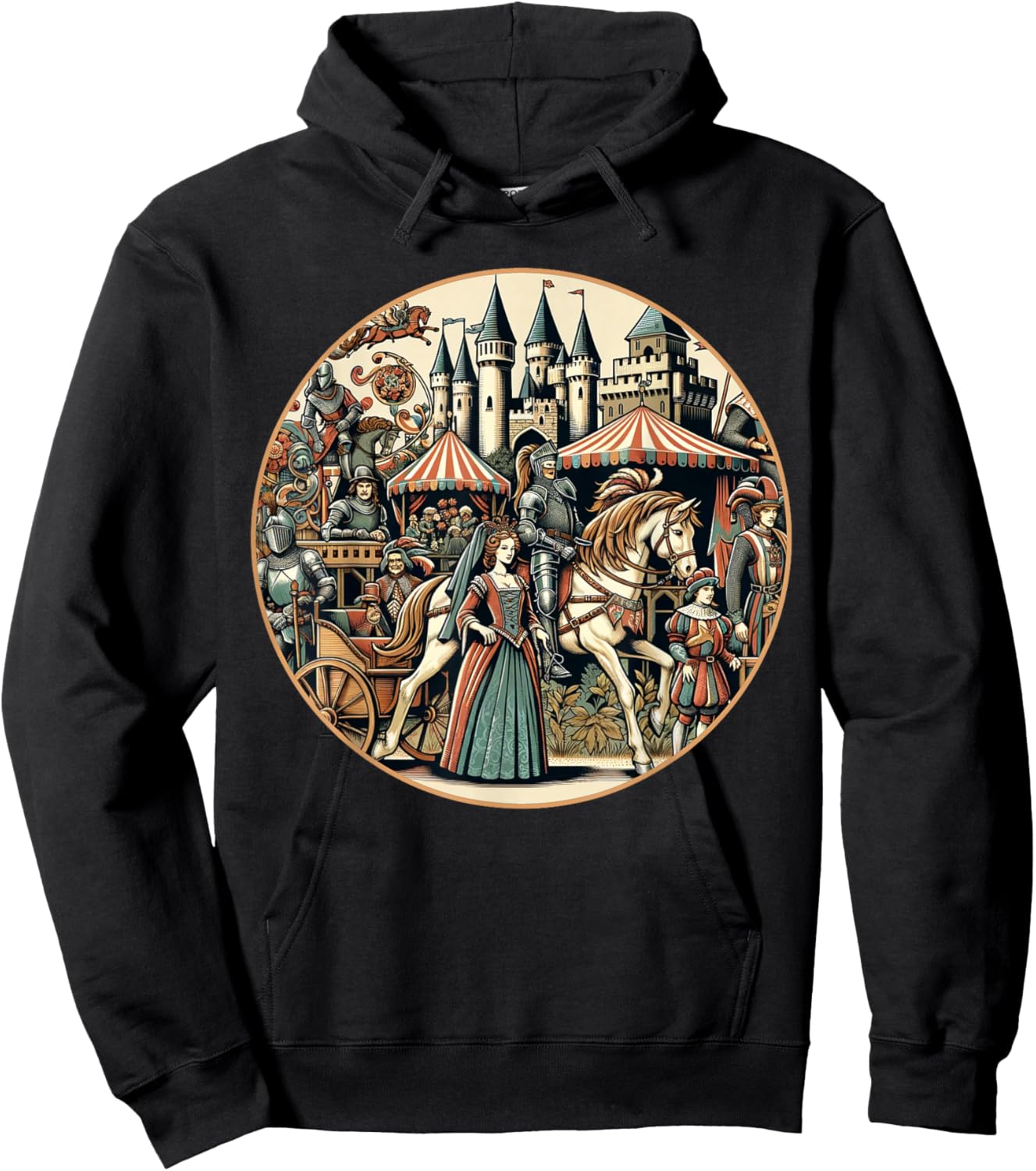 Renaissance Fair Hoodie - Hoodie | Black