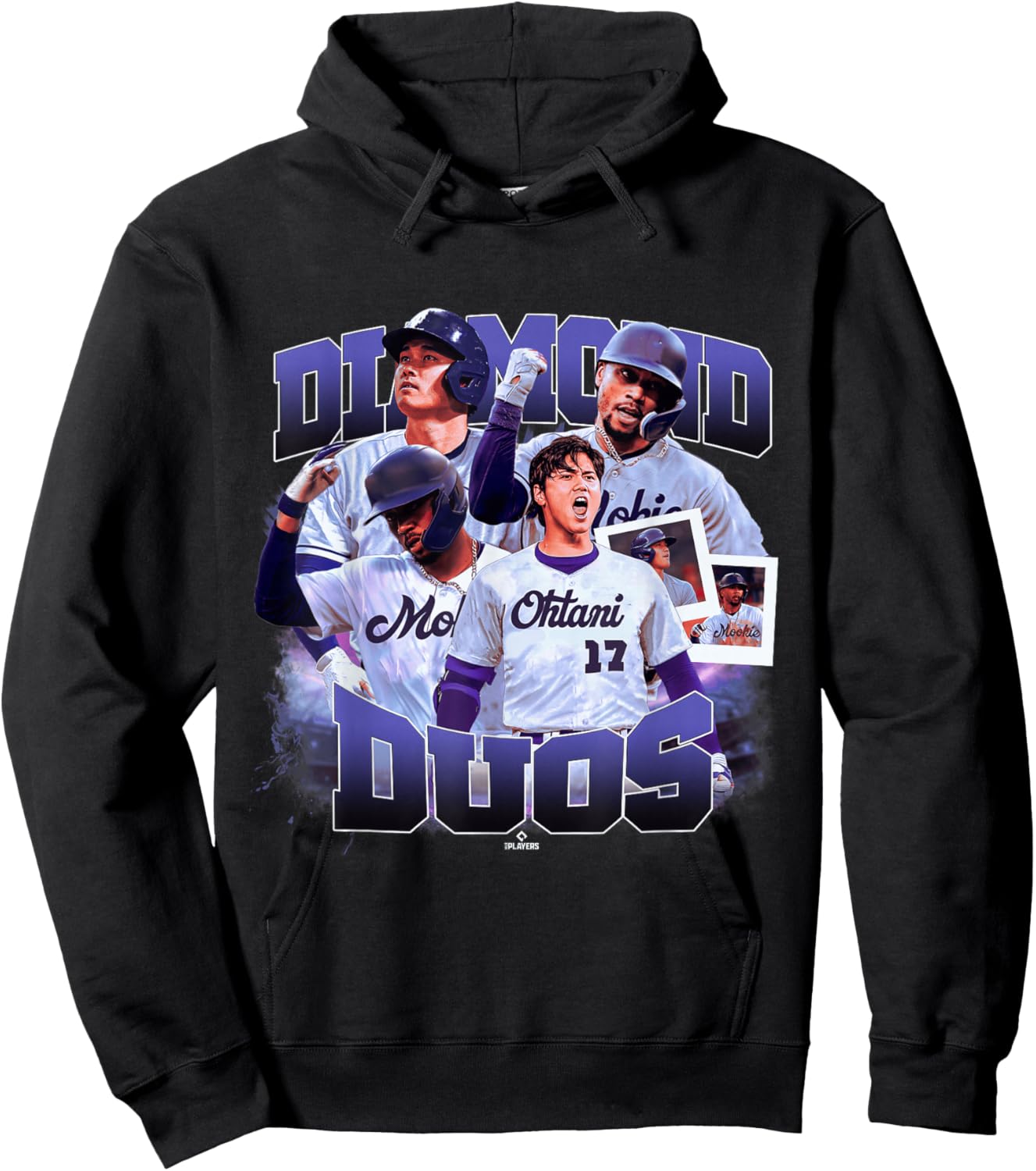 Mookie Betts & Shohei Ohtani | LA Duos | MLBDDUO4002 Hoodie - Hoodie | Black