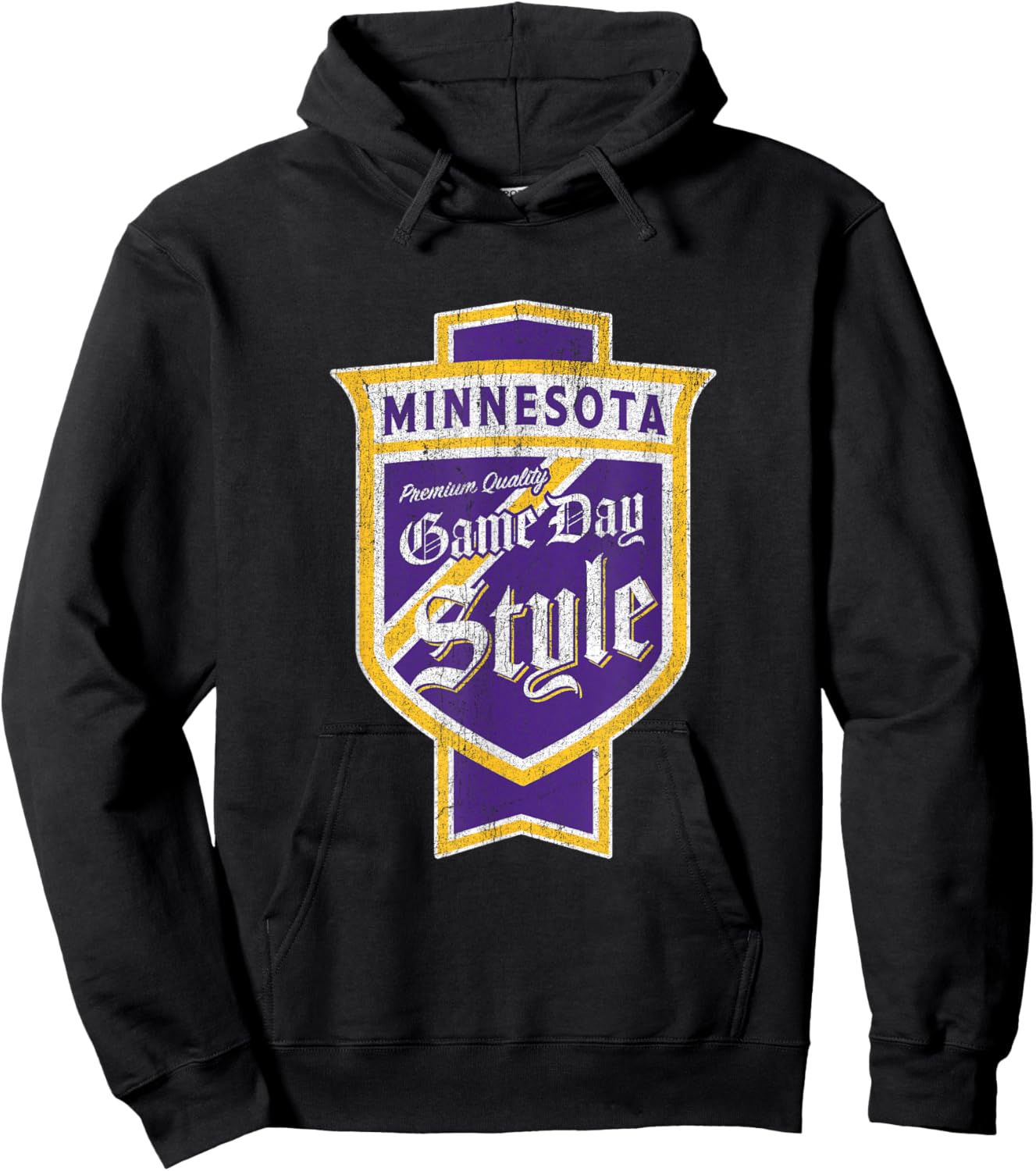 Scandinavian Pride - Minnesota Pride Beer Label Hoodie - Hoodie | Black