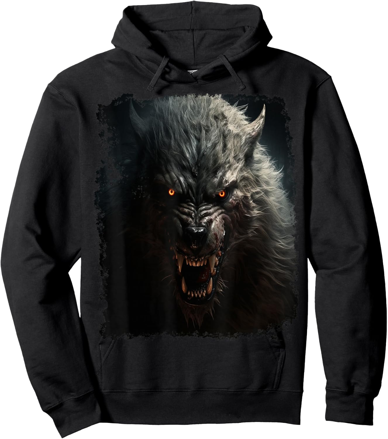 Werewolf Costume Hoodie - Hoodie | Black