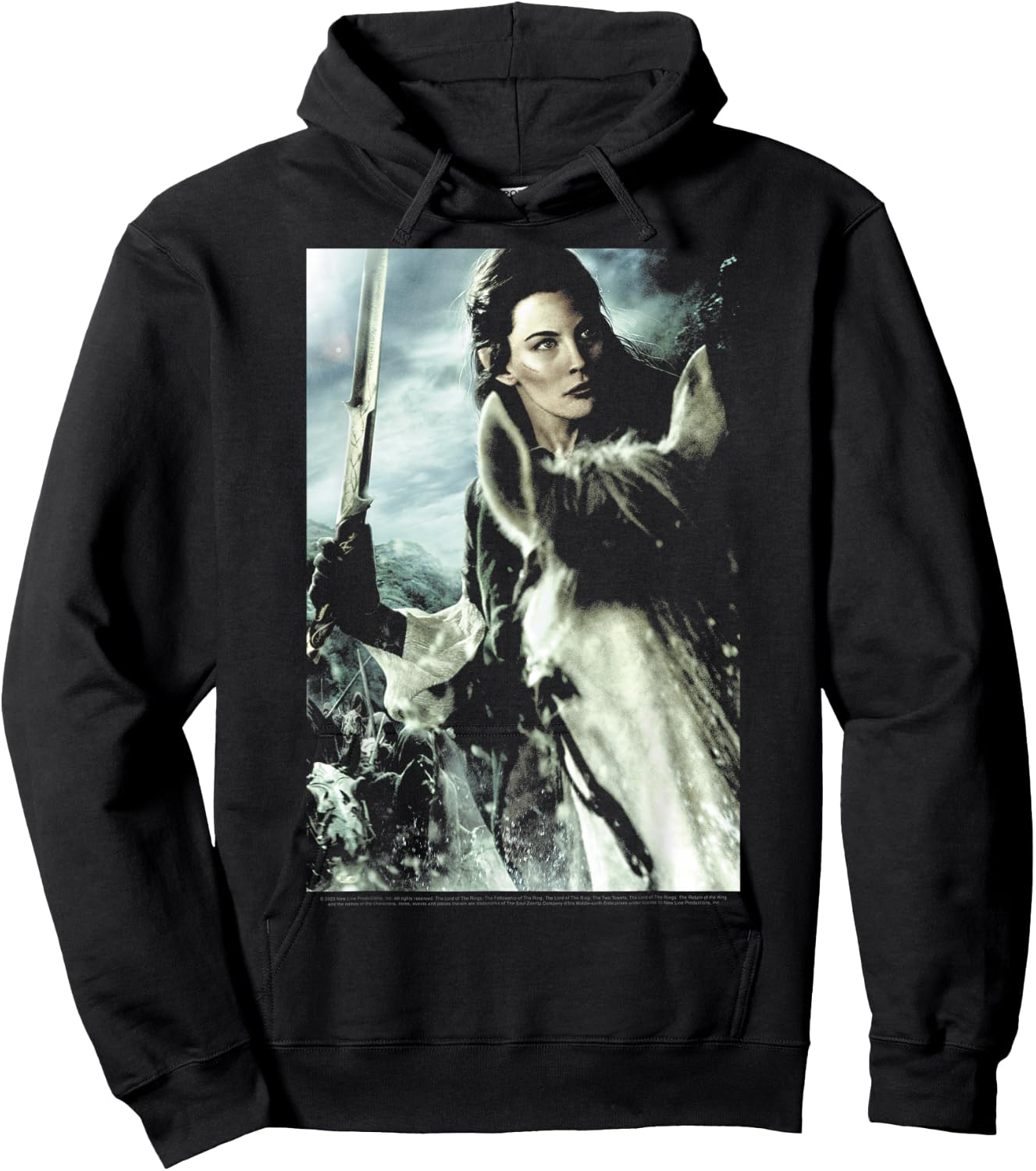 The Lord Of The Rings Arwen Poster Hoodie - Hoodie | Black