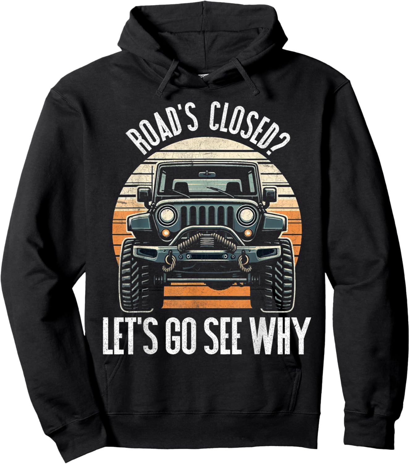 Offroad Racing Dad SxS 4X4 Off-Roading SUV UTV Car Lovers Hoodie - Hoodie | Black