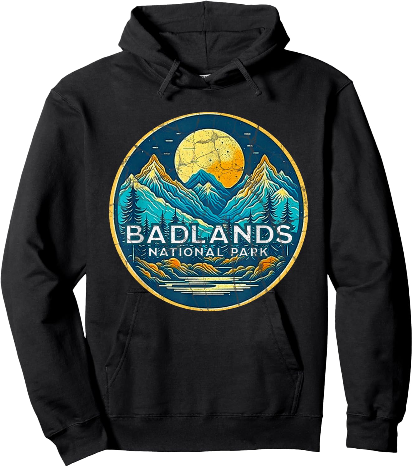 Badlands National Park Hoodie - Hoodie | Black