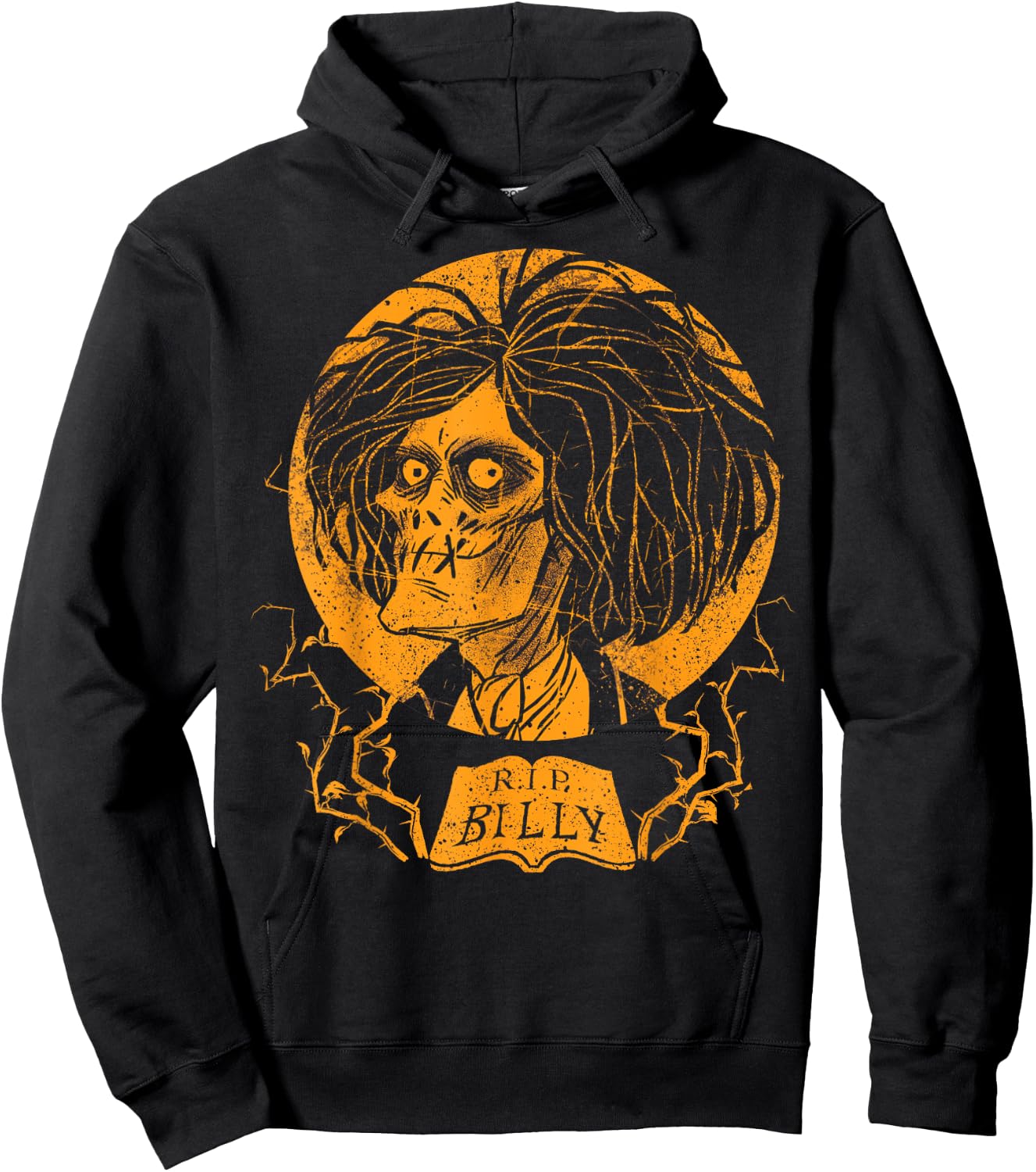Disney Hocus Pocus RIP Billy Halloween Tombstone Retro Hoodie - Hoodie | Black
