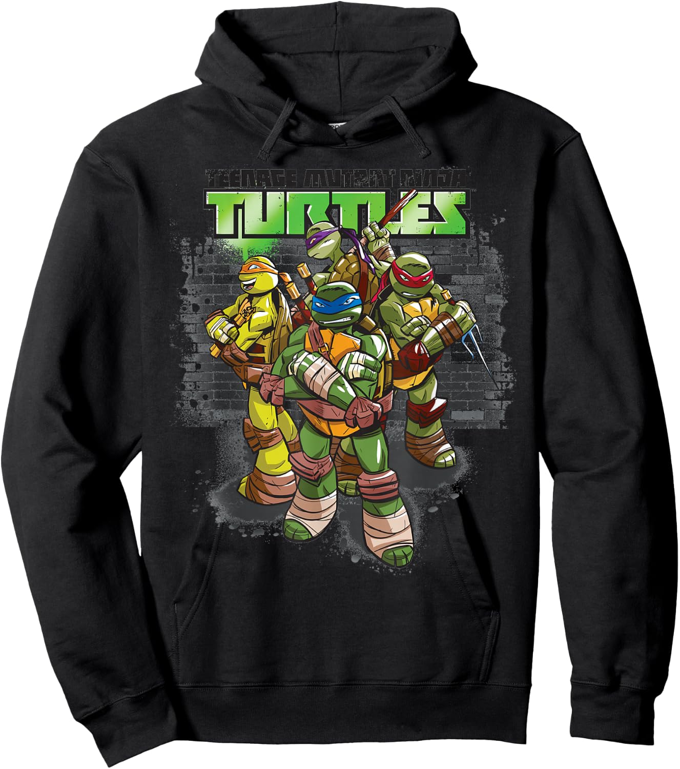 TMNT Turtle Stance Hoodie - Hoodie | Black
