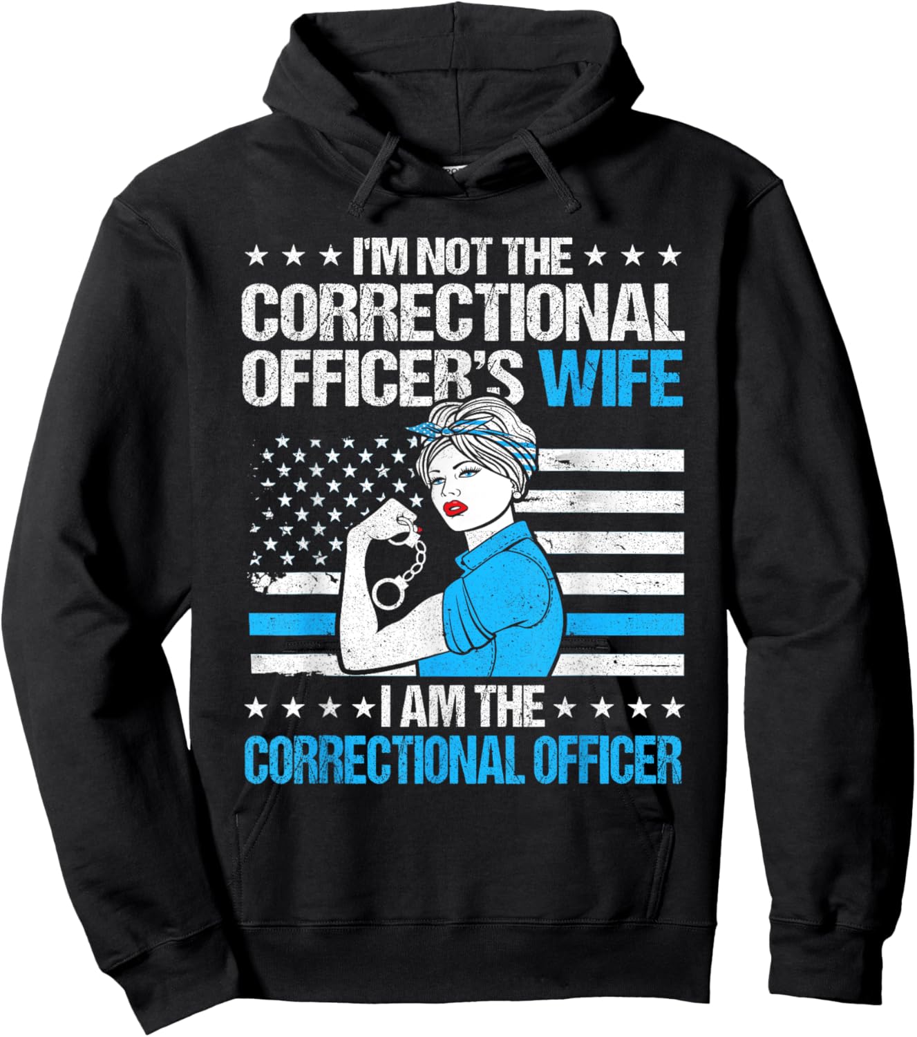 Correctional Officer Hoodie - Hoodie | Black