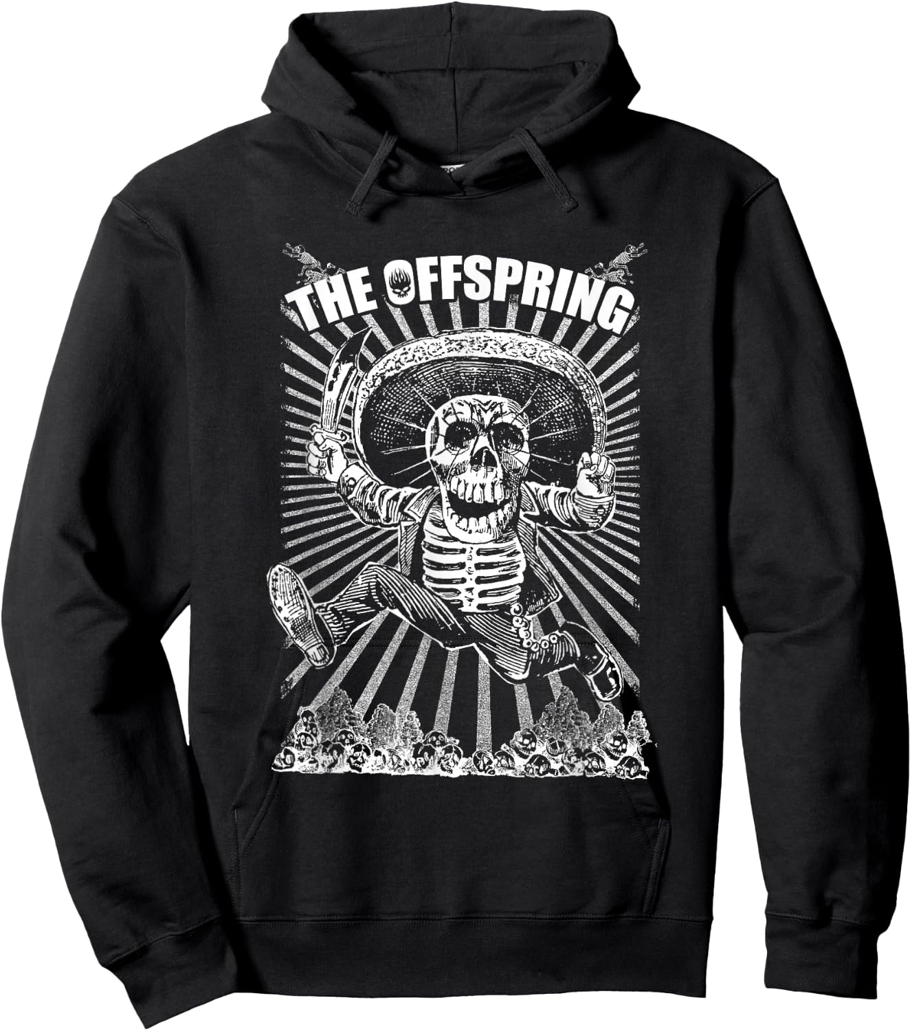 The Offspring Official Jump Logo Hoodie - Hoodie | Black