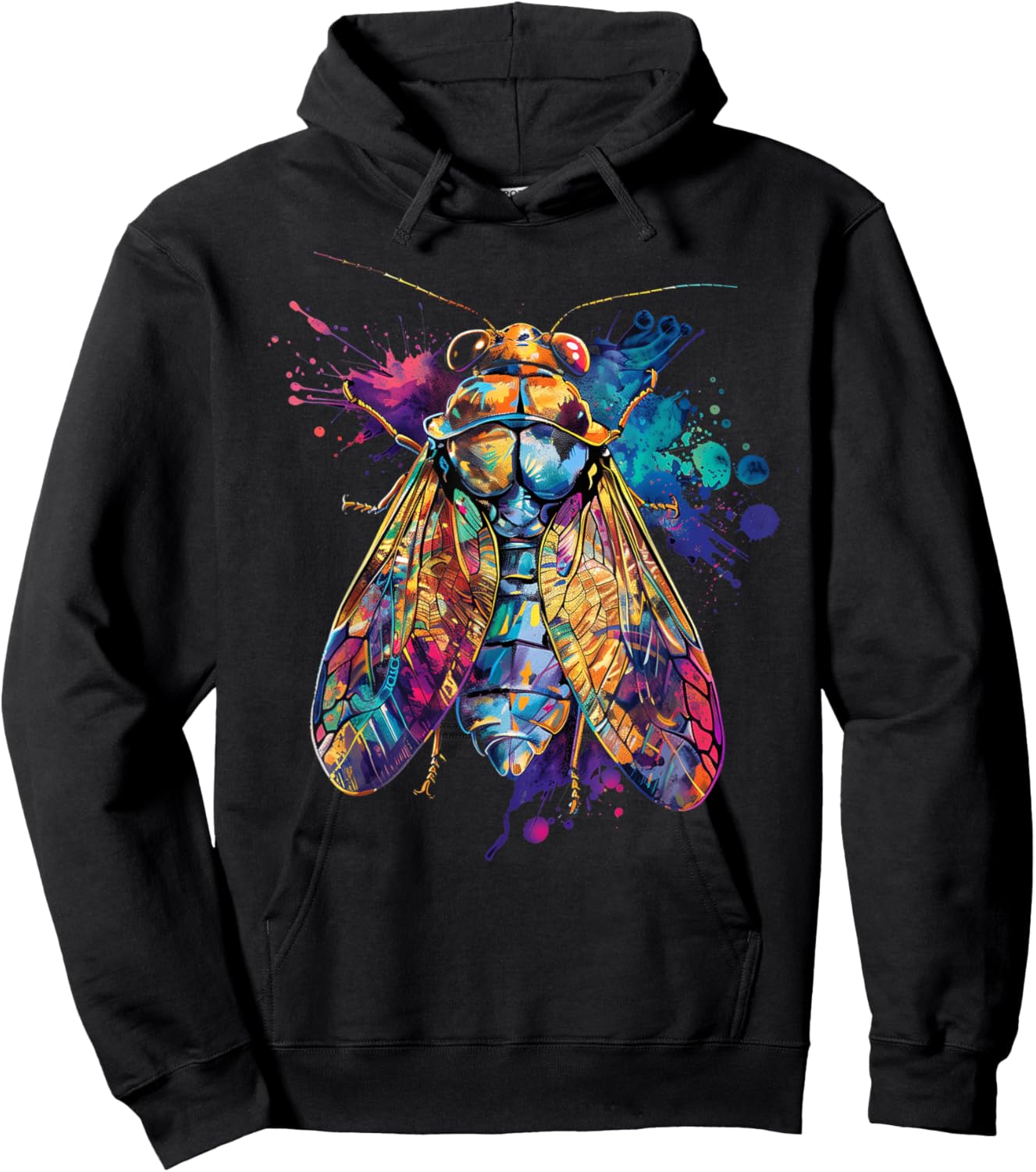 Cicada Emergence 2024 Brood XIII XIX Entomology Entomologist Hoodie - Hoodie | Black