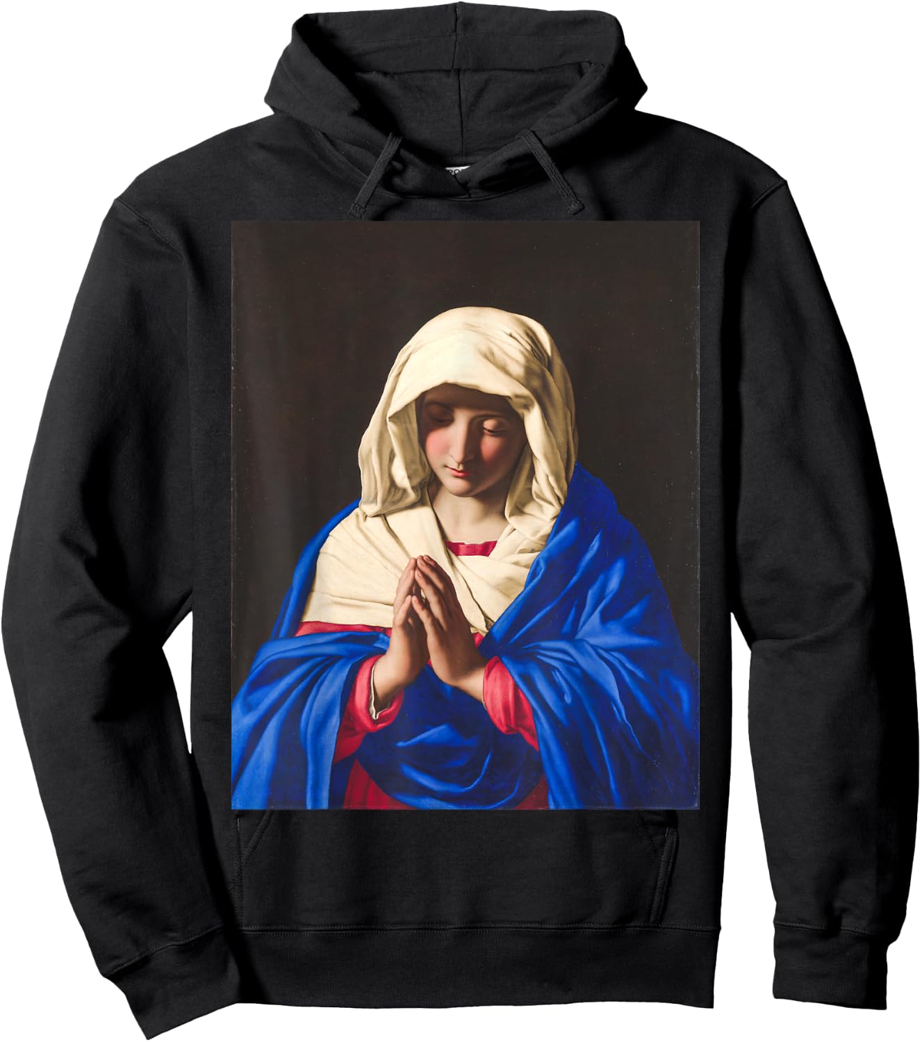 Mary, mother of Jesus Hoodie - Hoodie | Black