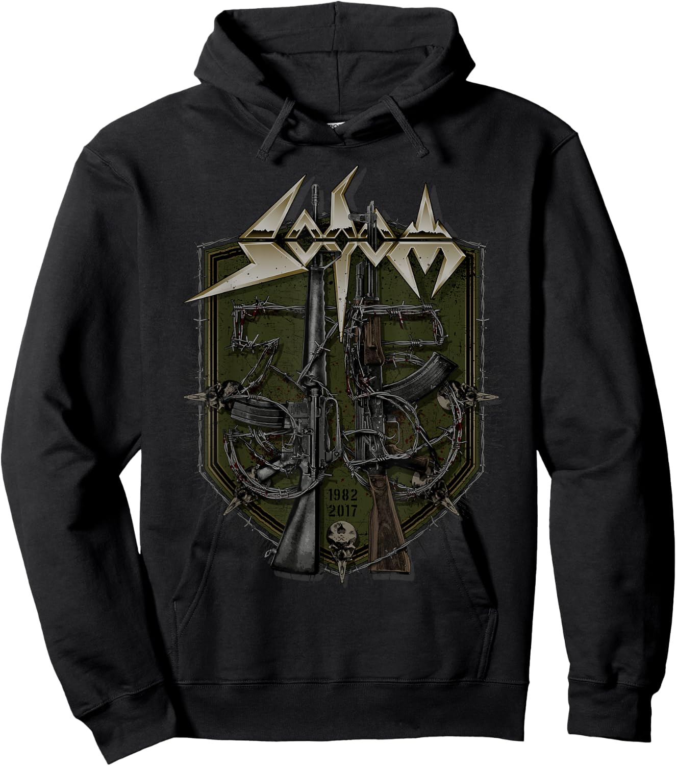Sodom - 35 Years - Official Merchandise Hoodie - Hoodie | Black