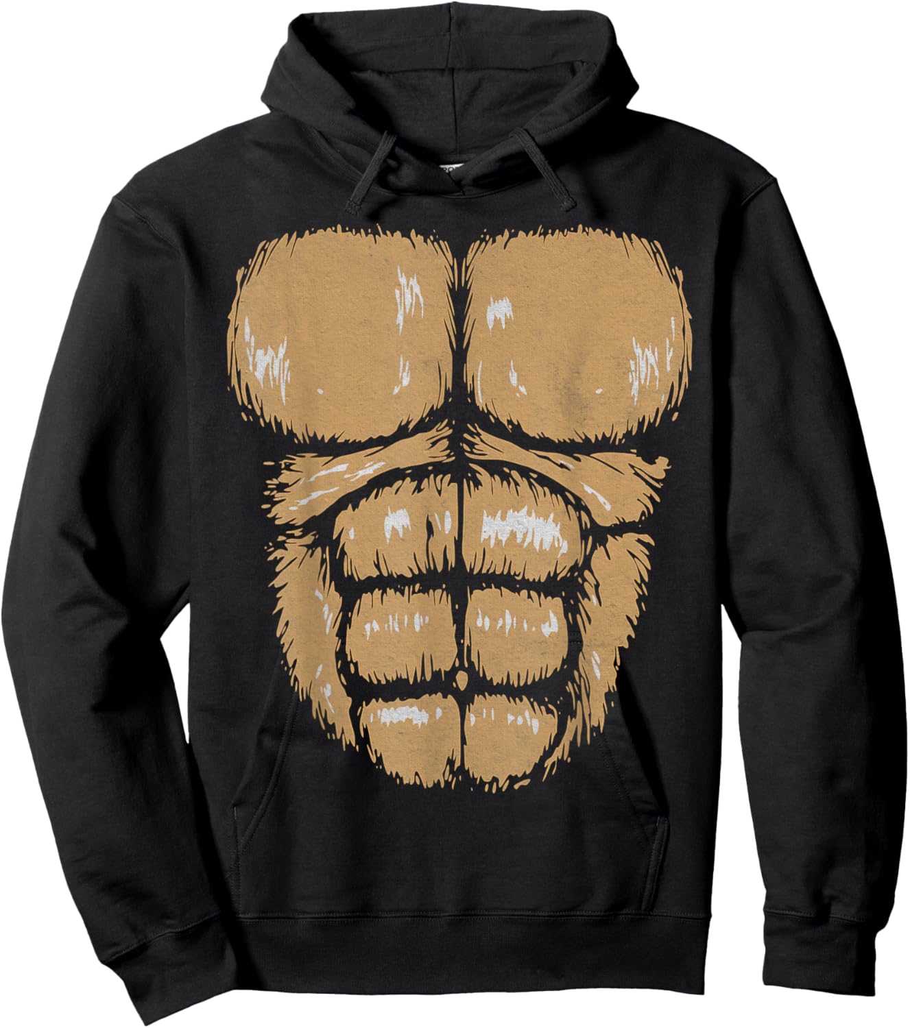 Kids Halloween Gorilla Monkey Costume Funny Halloween Hoodie - Hoodie | Black