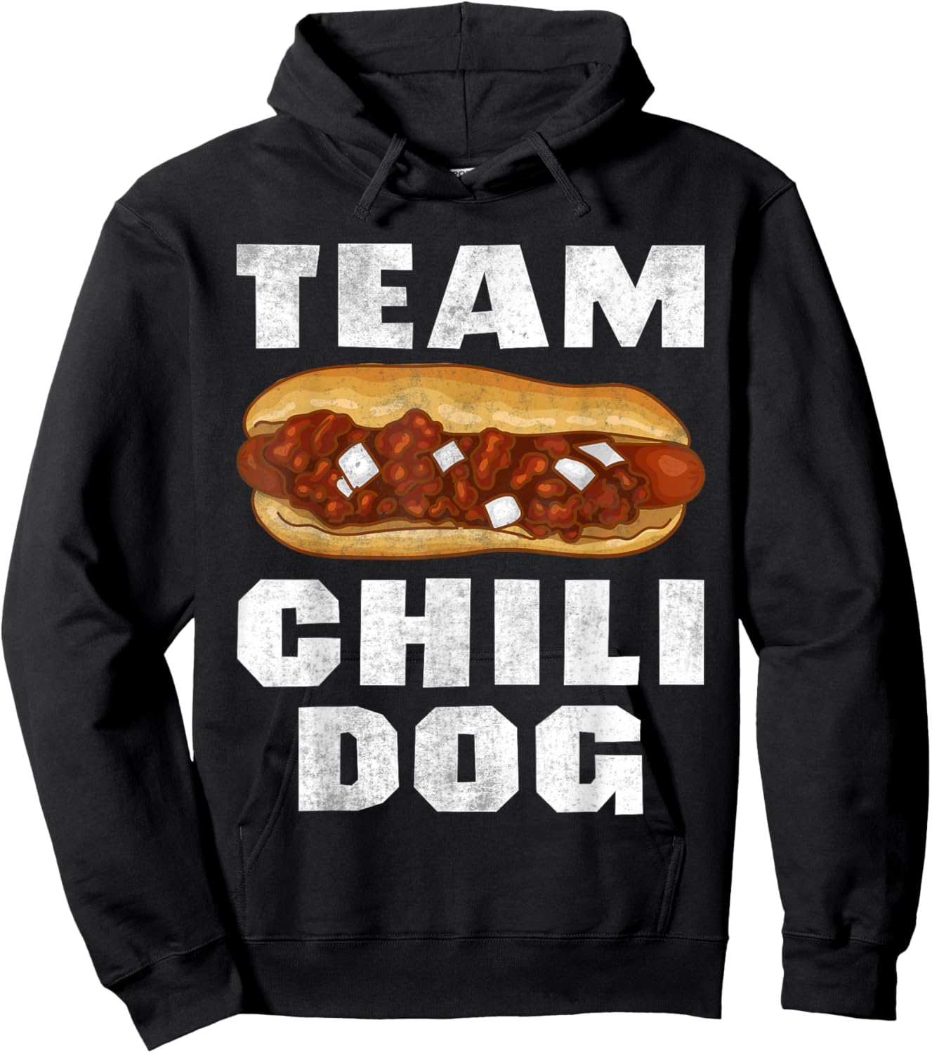 Food Truck Chili Con Carne Chili Dog Hoodie - Hoodie | Black