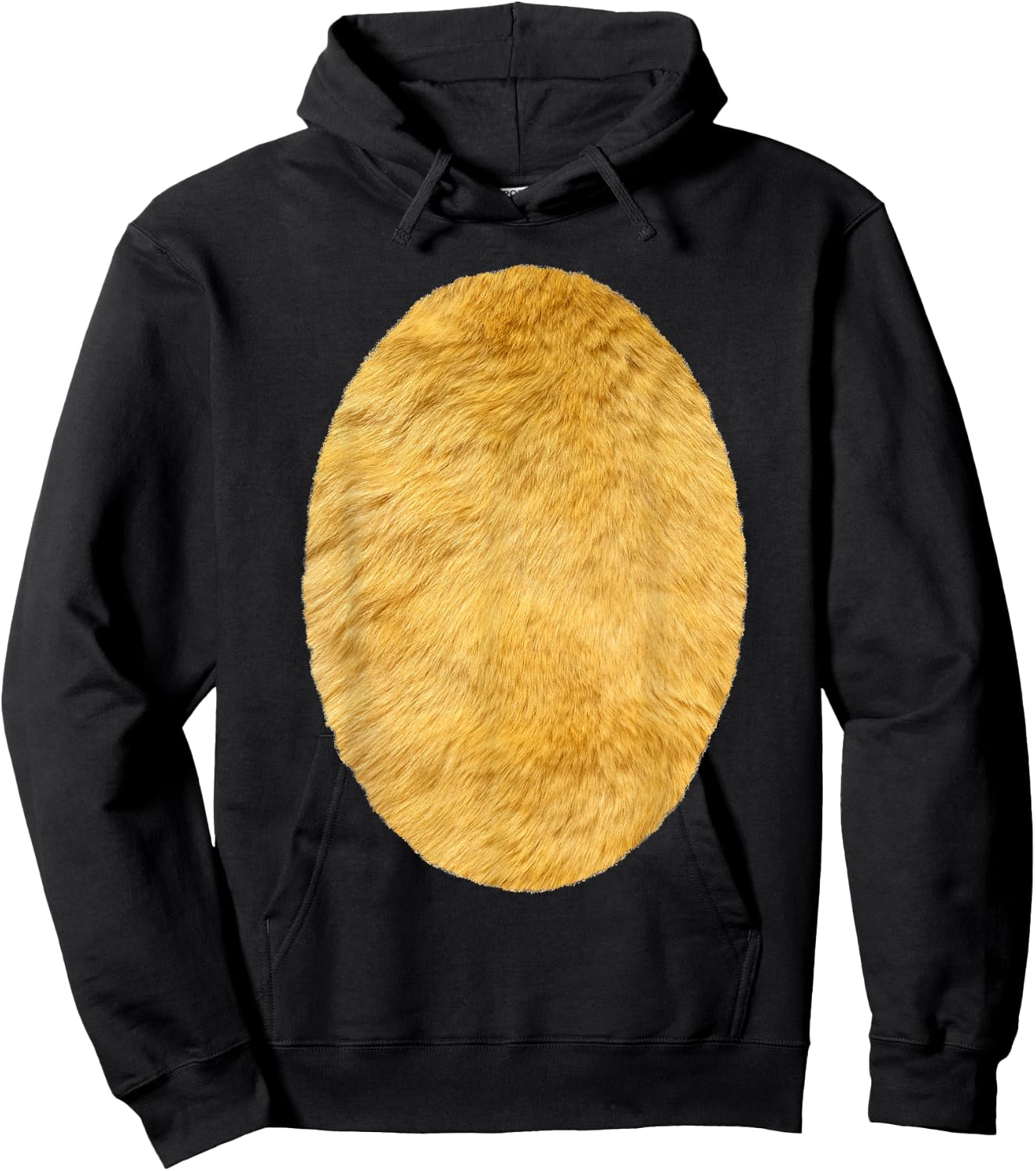 Oz Lion Halloween Costume-Wizard of OZ Cowardly Lion Costume Hoodie - Hoodie | Black