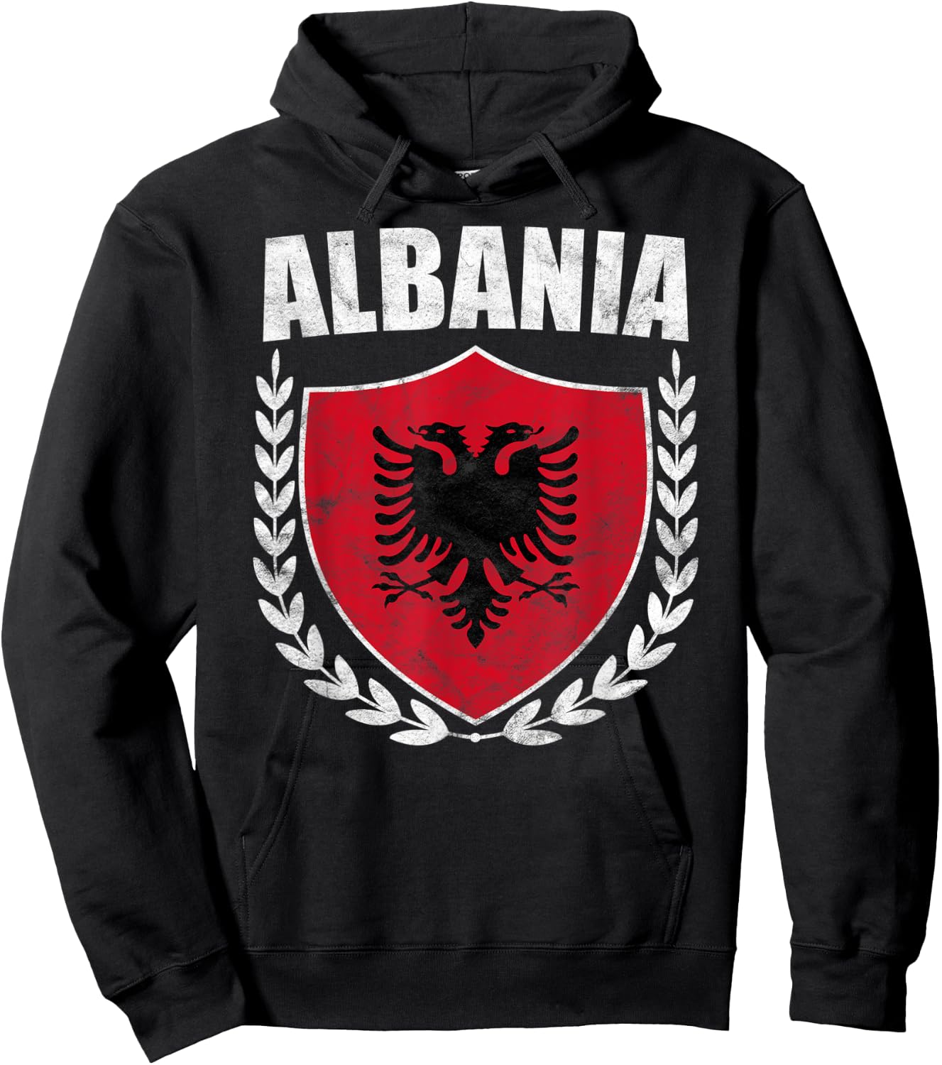 Albania Hoodie - Hoodie | Black