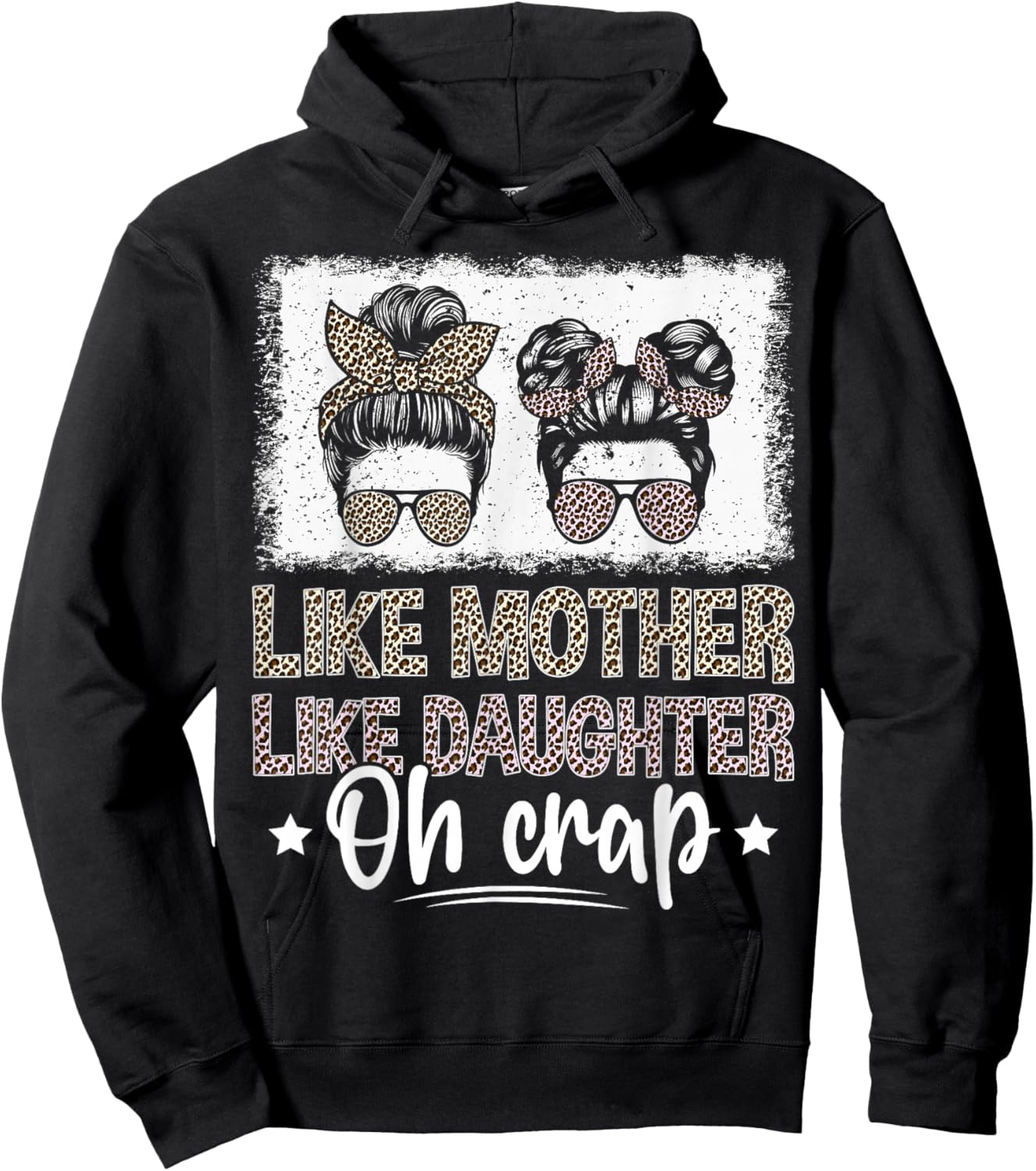 Such Mother Such Daughter Oh Hoodie - Hoodie | Black