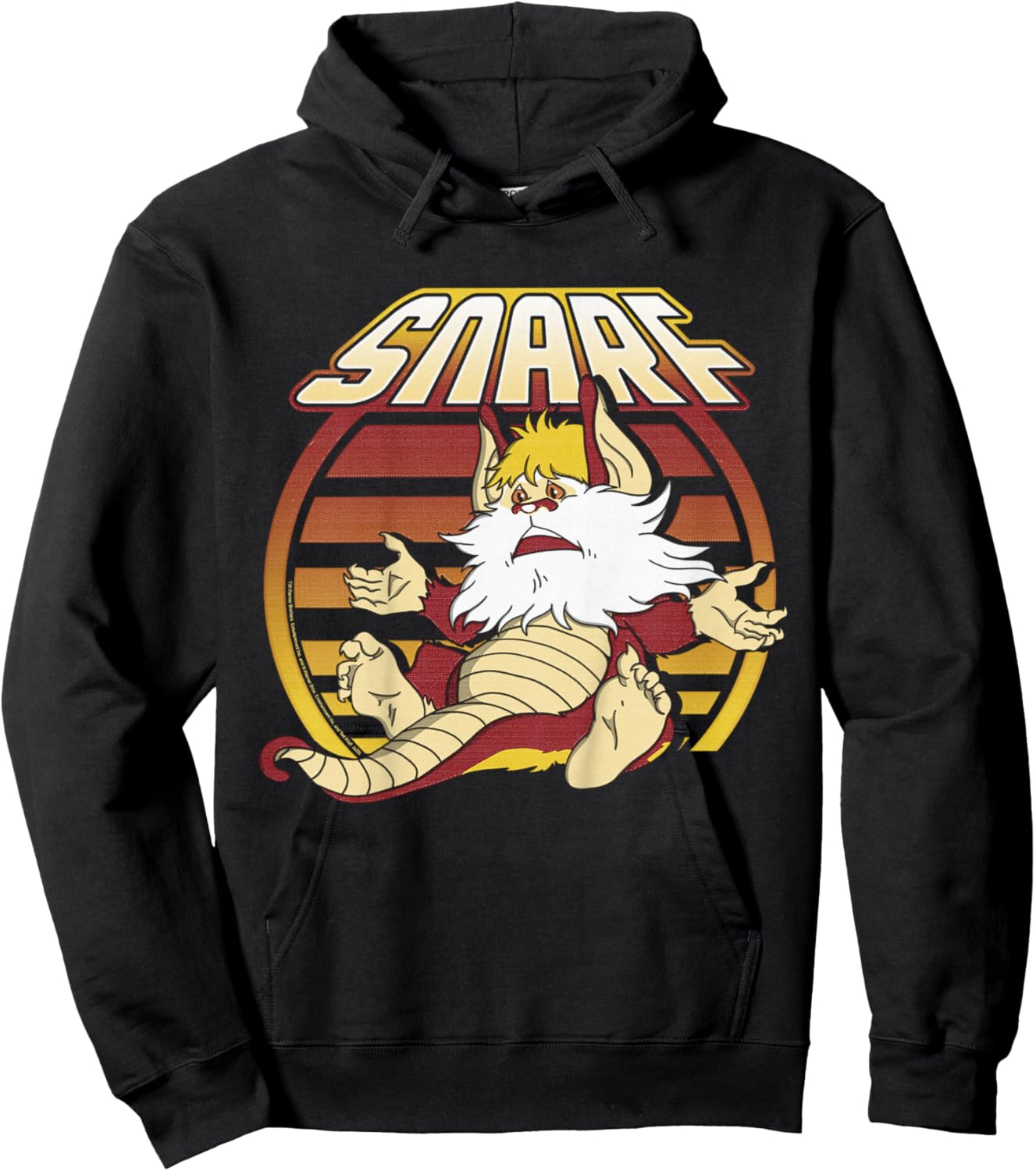 Kids ThunderCats Snarf Retro Sunset Portrait Hoodie - Hoodie | Black