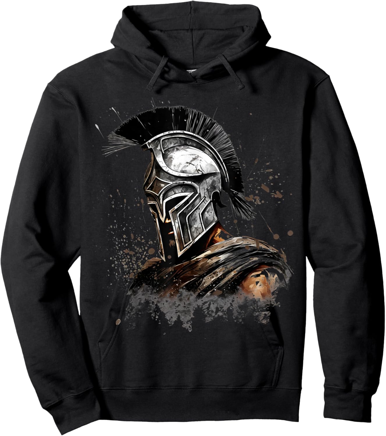 Spartan Warrior Roman Legion Sword Gladiator Hoodie - Hoodie | Black