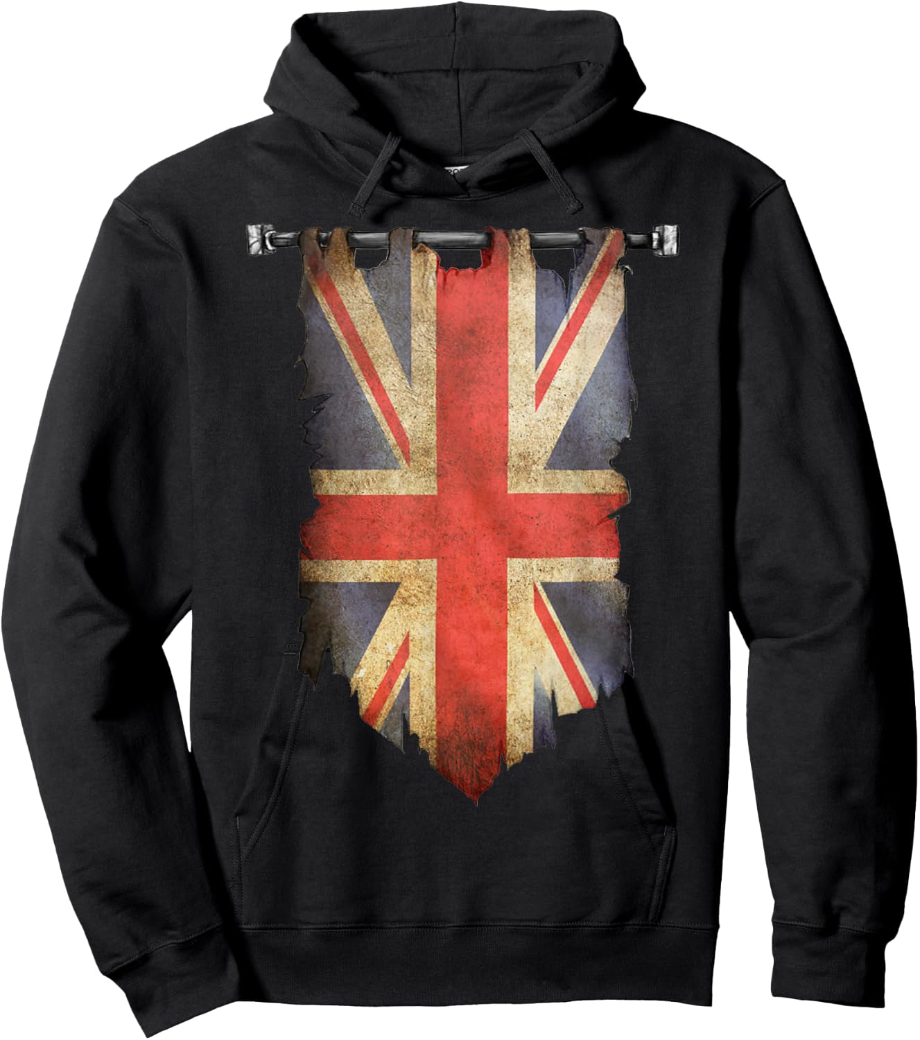 England , British shirt, england flag, England Hoodie - Hoodie | Black