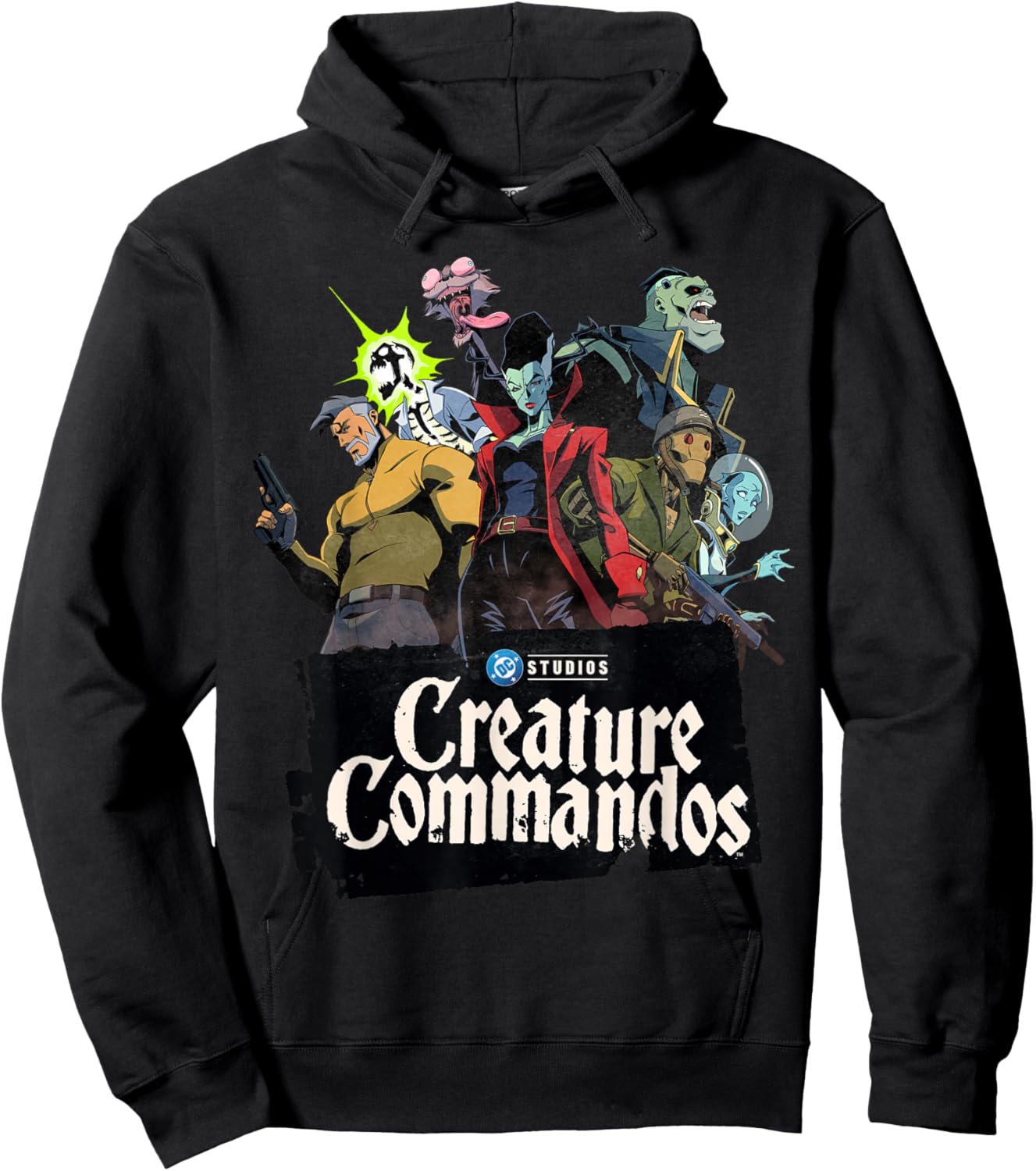 Creature Commandos Group Pose Hoodie - Hoodie | Black
