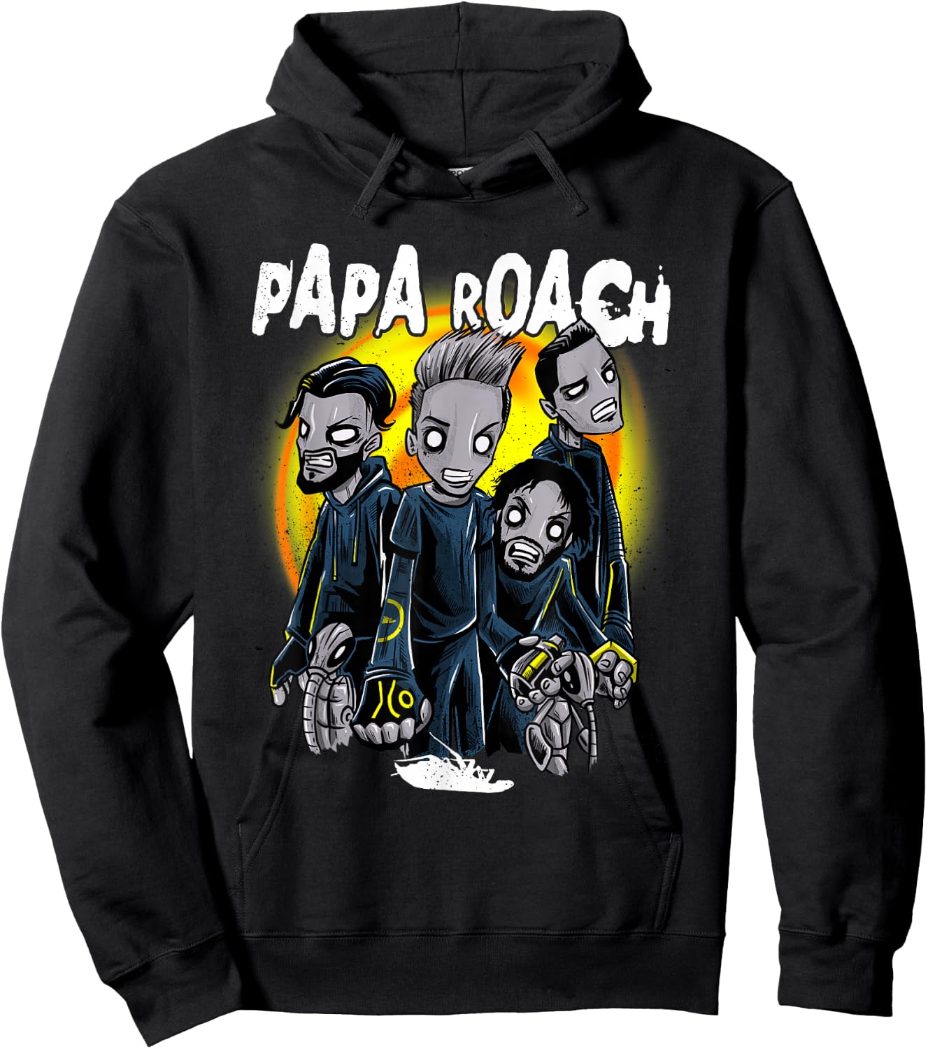 Papa Roach - Official Merchandise - Zombie Redux Hoodie - Hoodie | Black
