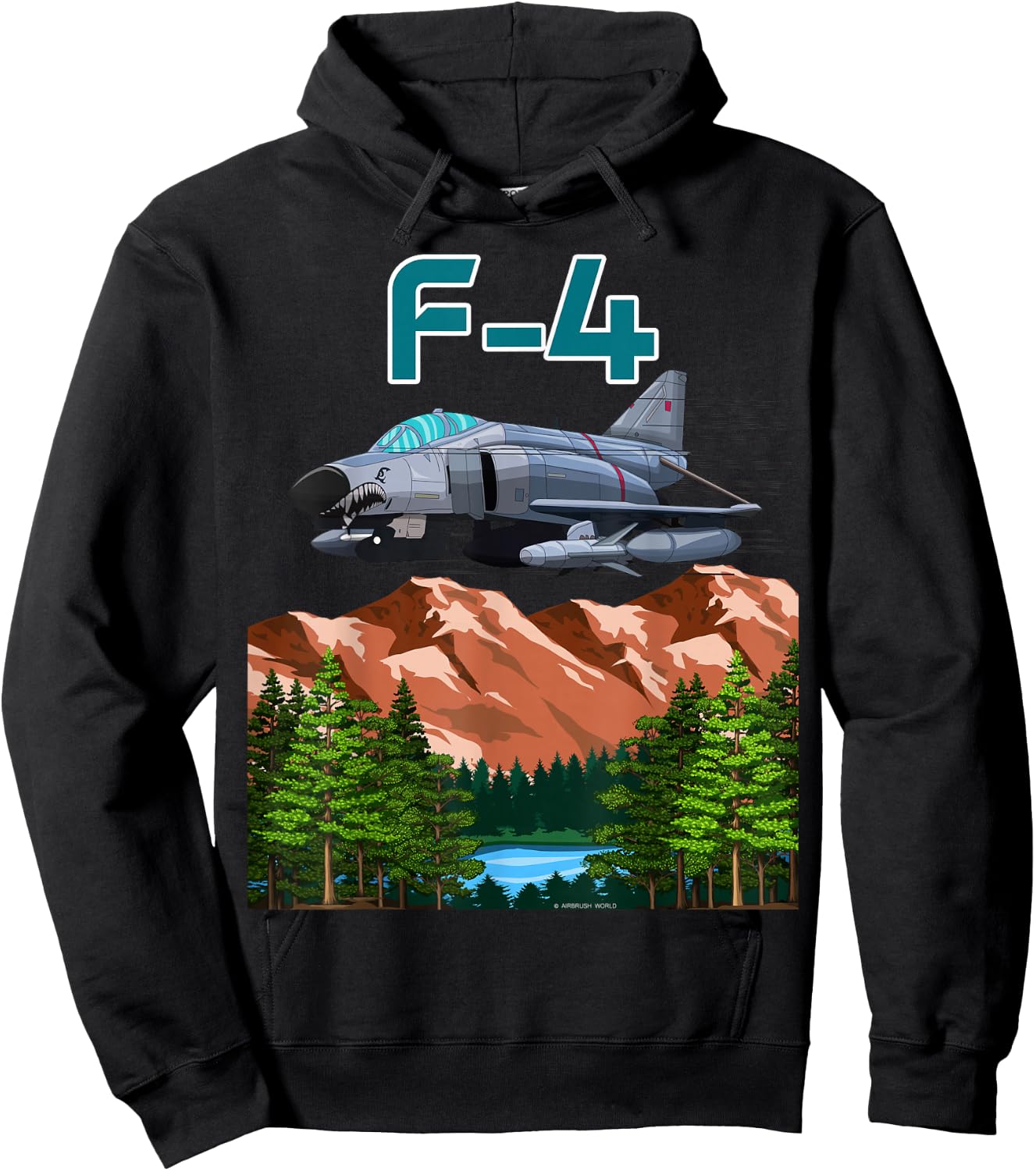 Army Supersonic Jet Military Armed Forces Fighter-Bomber Hoodie - Hoodie | Black